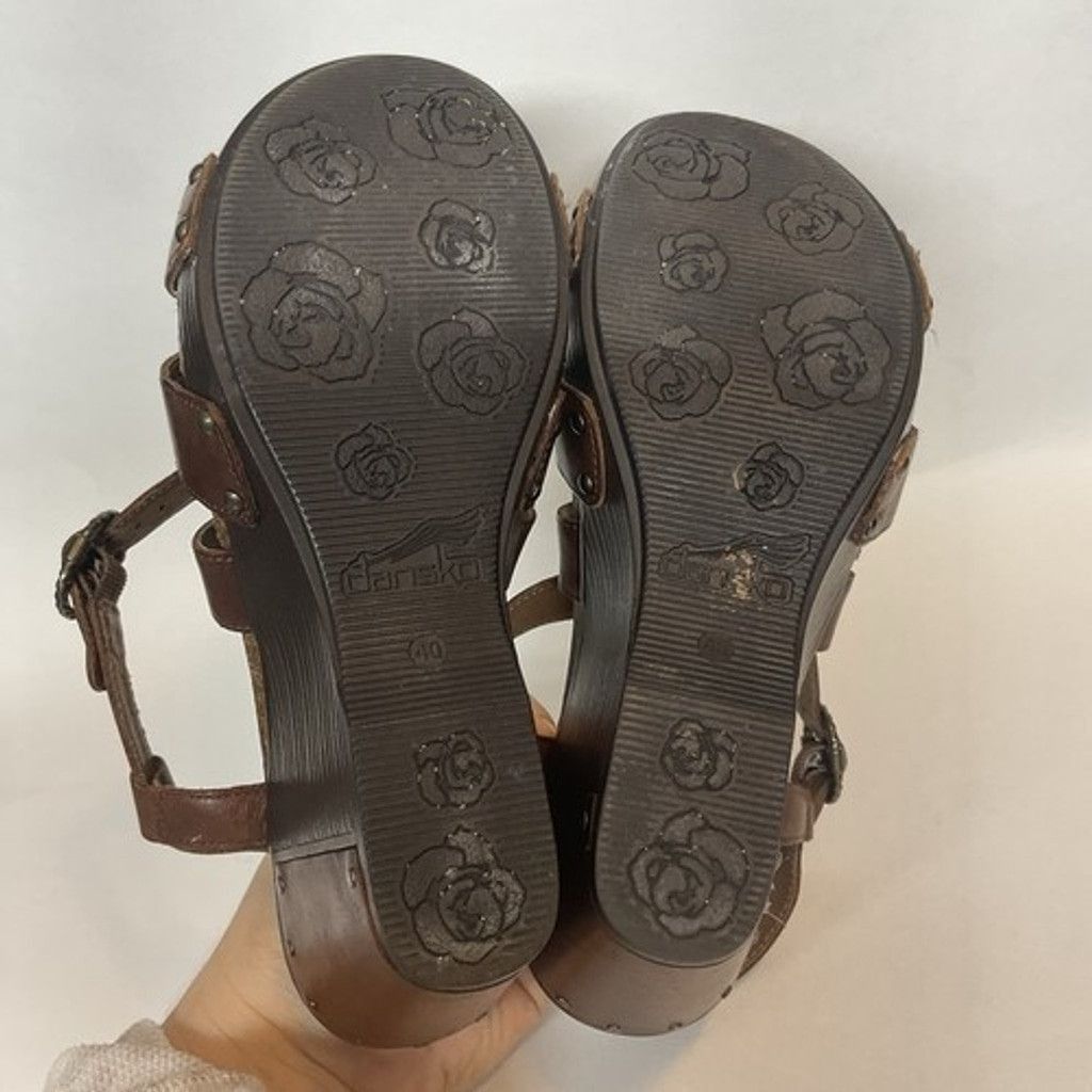 Dansko Dansko Frida Criss Cross Straps Wedges Womens EU40/US9-9.5 Size US 9 / IT 39 - 3 Thumbnail