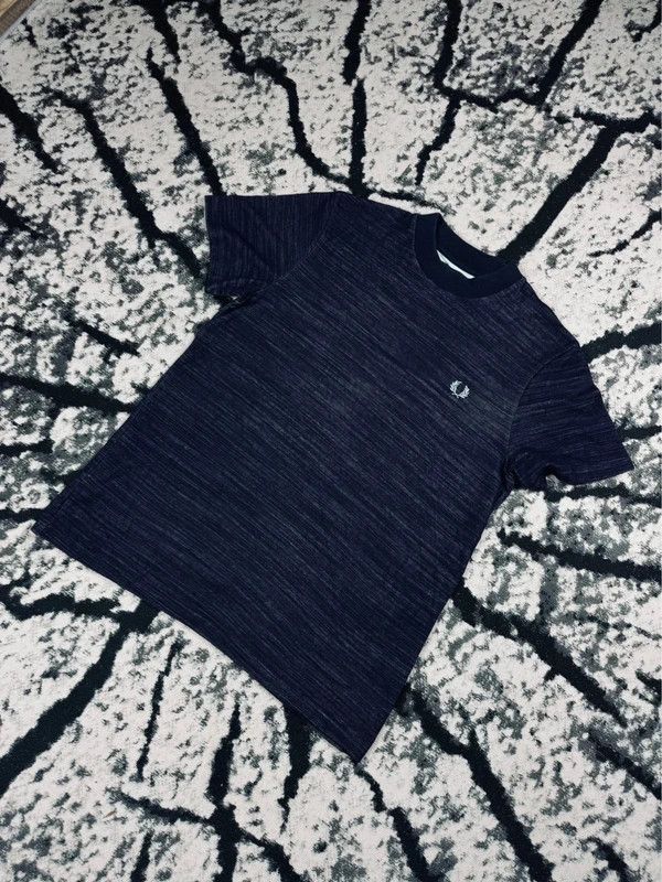 Fred Perry Fred Perry navy blue M logo t-shirt Size US M / EU 48-50 / 2 - 2 Thumbnail