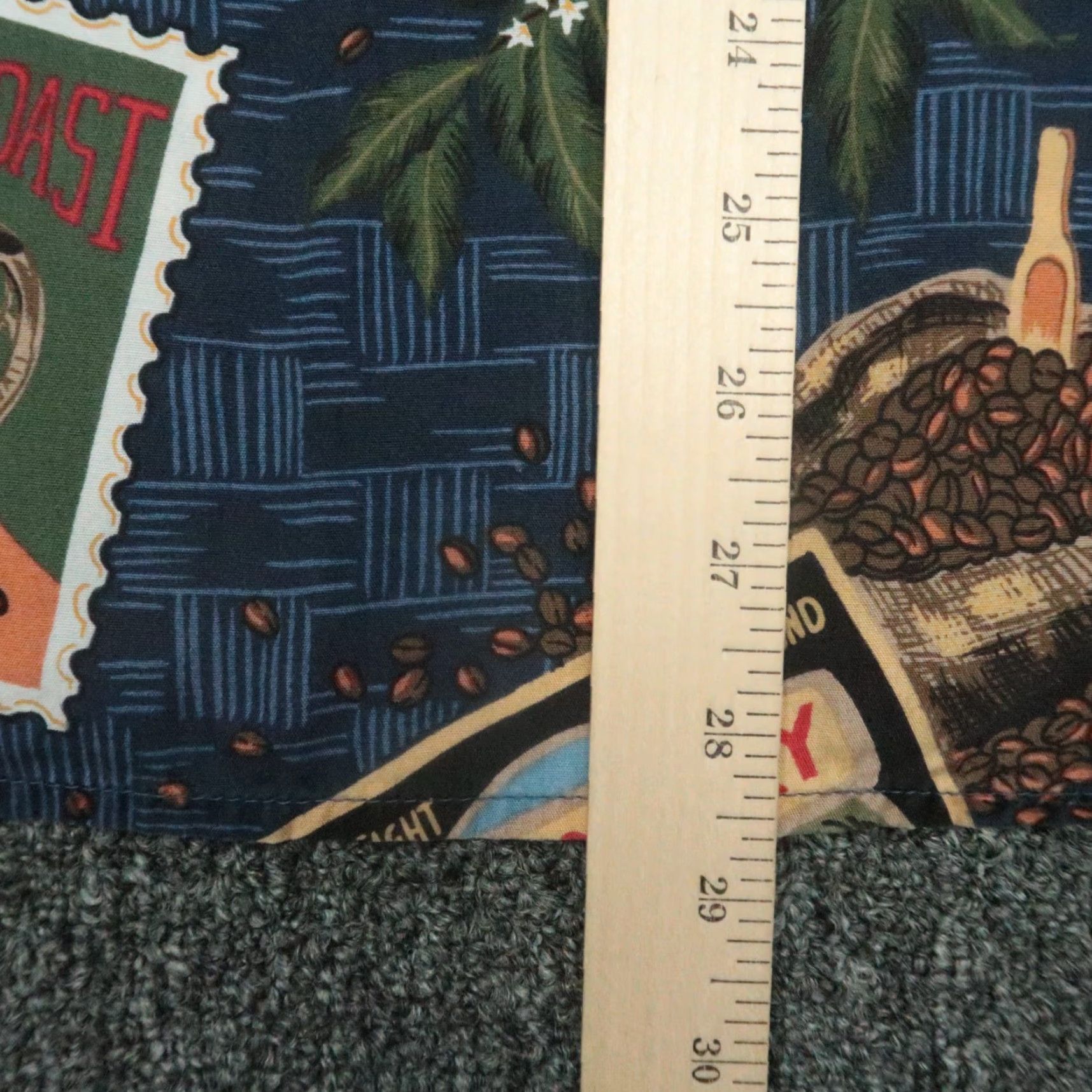 Reyn Spooner VINTAGE Reyn Spooner Shirt Mens Large Blue Hawaiian Traditionals Camp Coffee Beans Size US L / EU 52-54 / 3 - 7 Thumbnail