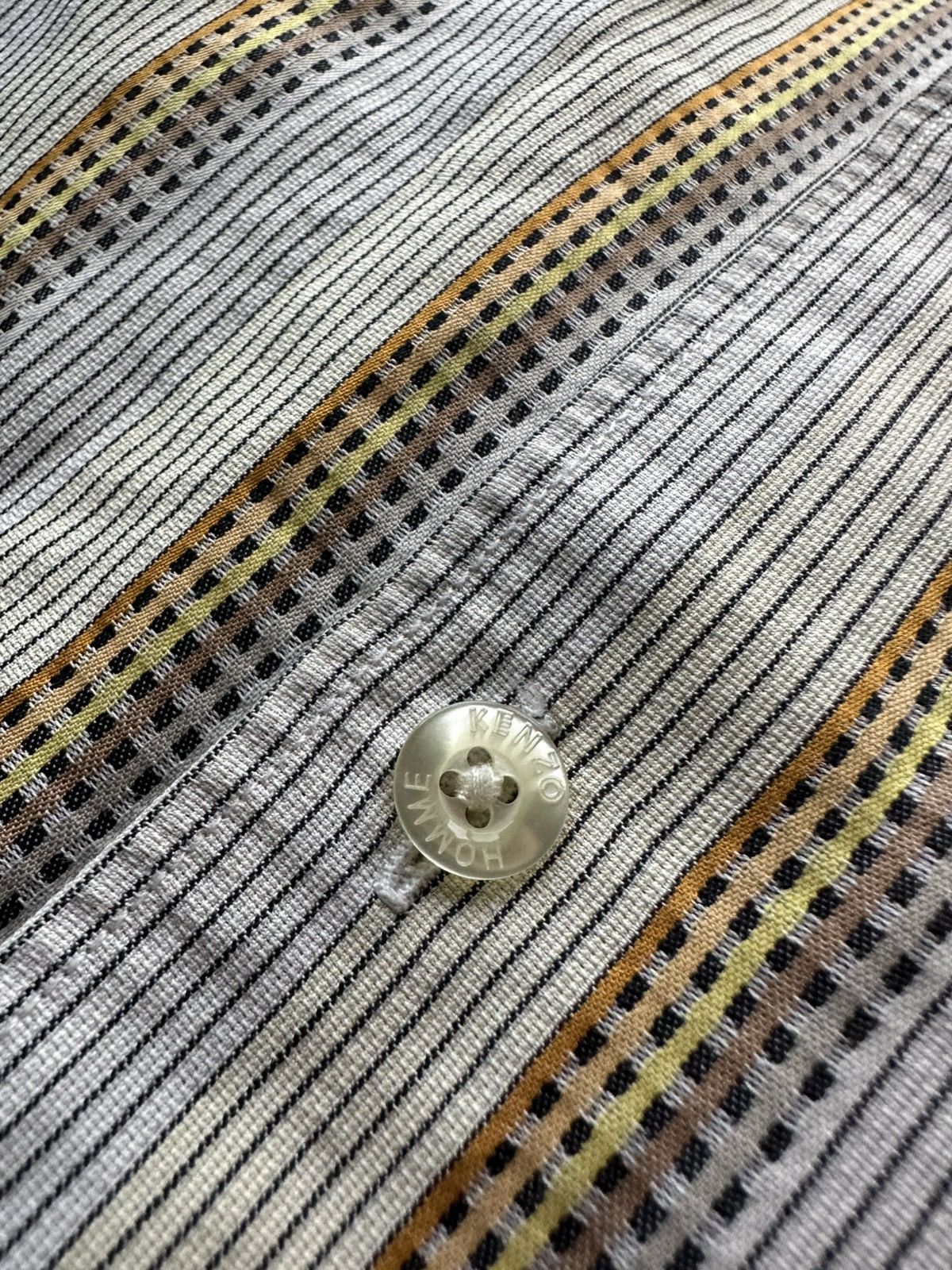Kenzo 🚨 KENZO HOMME shirts button up Oxford luxury pocket rare Size US M / EU 48-50 / 2 - 7 Thumbnail