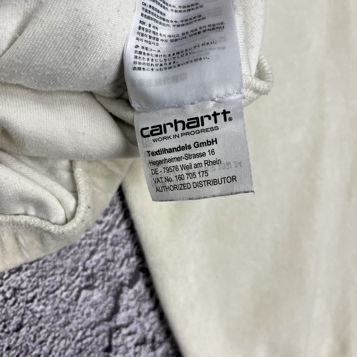 Carhartt × Designer Carhartt W.I.P. 1/3 velour Half Zip Sweatshirt tila pullover Size US M / EU 48-50 / 2 - 10 Thumbnail