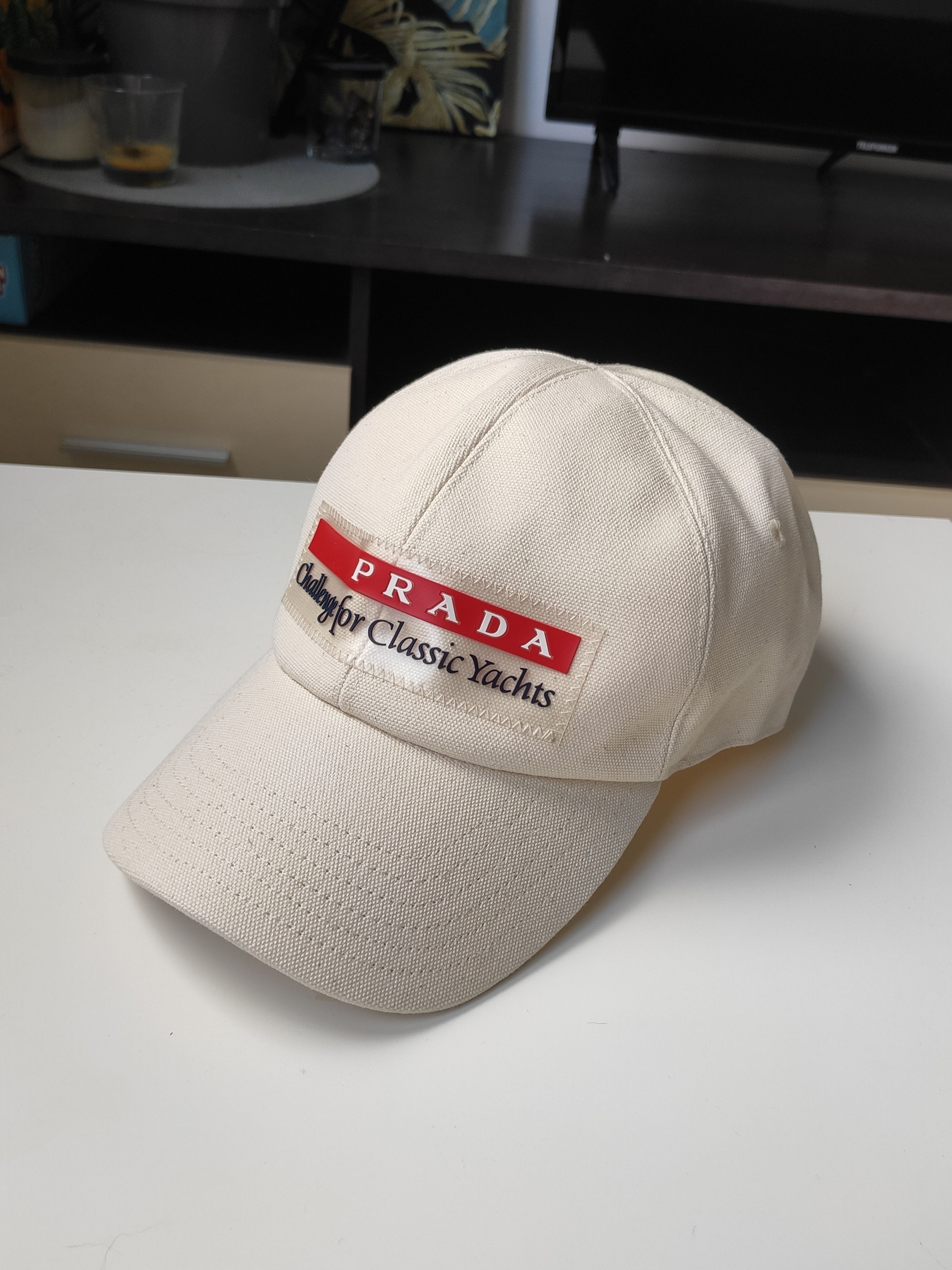 PRADA SPORT LUNA ROSSA SPORT LOGO CAP for the 2003 sailing
