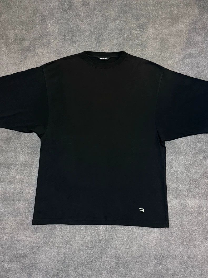 Balenciaga Balenciaga Double hook Sporty B 3B embroidered Logo pleate Size US S / EU 44-46 / 1 - 1 Thumbnail