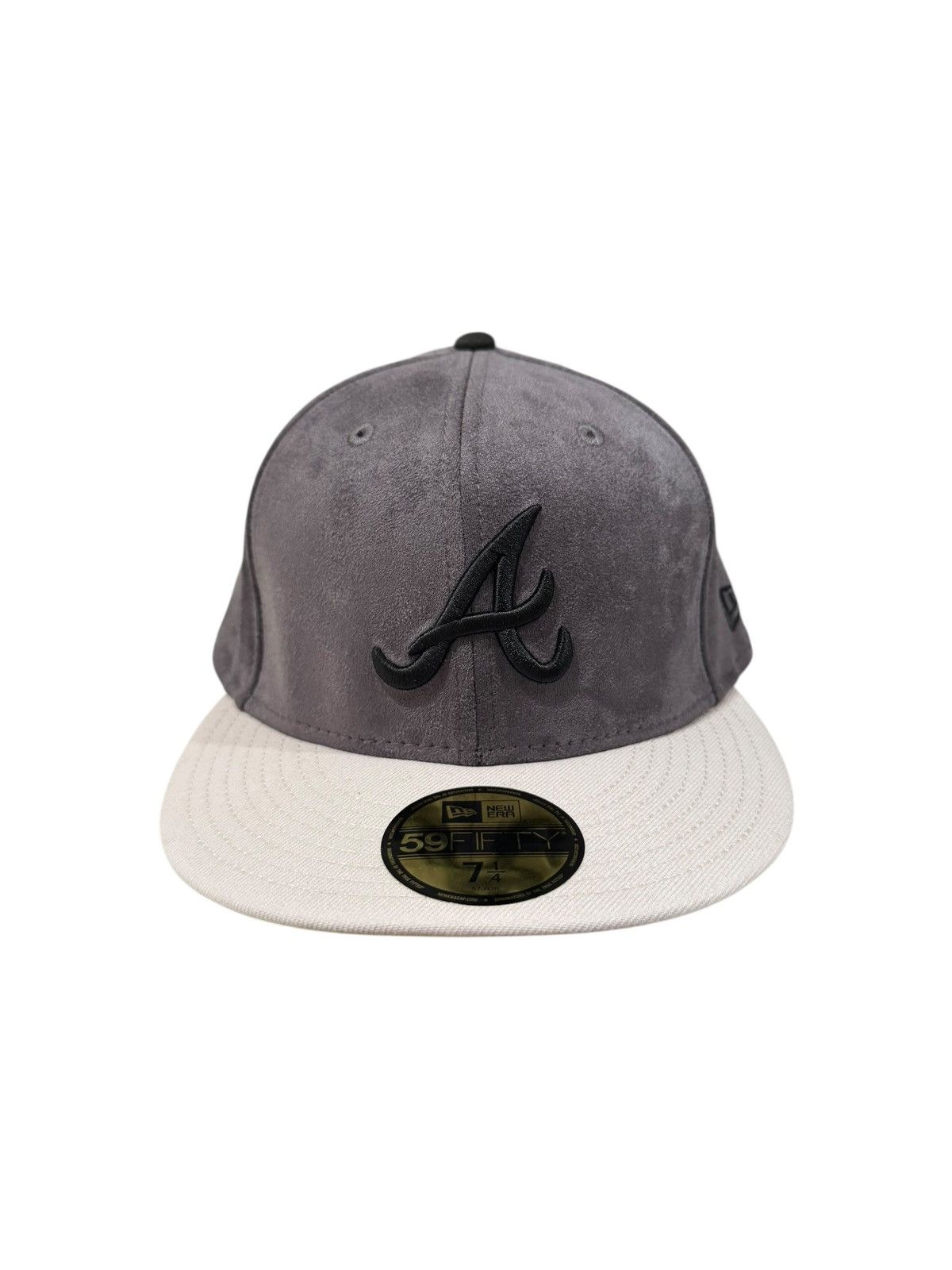 New Era Chase B Fanatics Fest Exclusive Braves Fitted Hat Grey Glow Size ONE SIZE - 1 Thumbnail