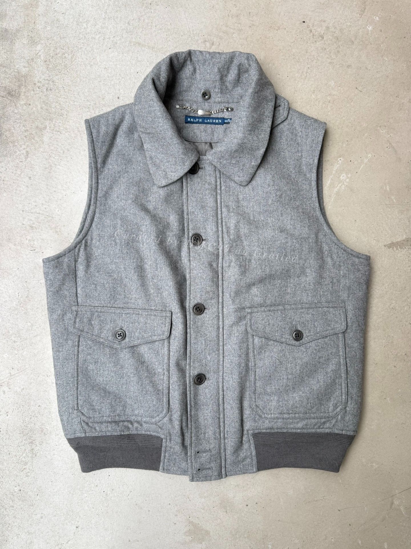 Vintage Vintage Ralph Lauren Women's Down Vest Size M / US 6-8 / IT 42-44 - 1 Thumbnail