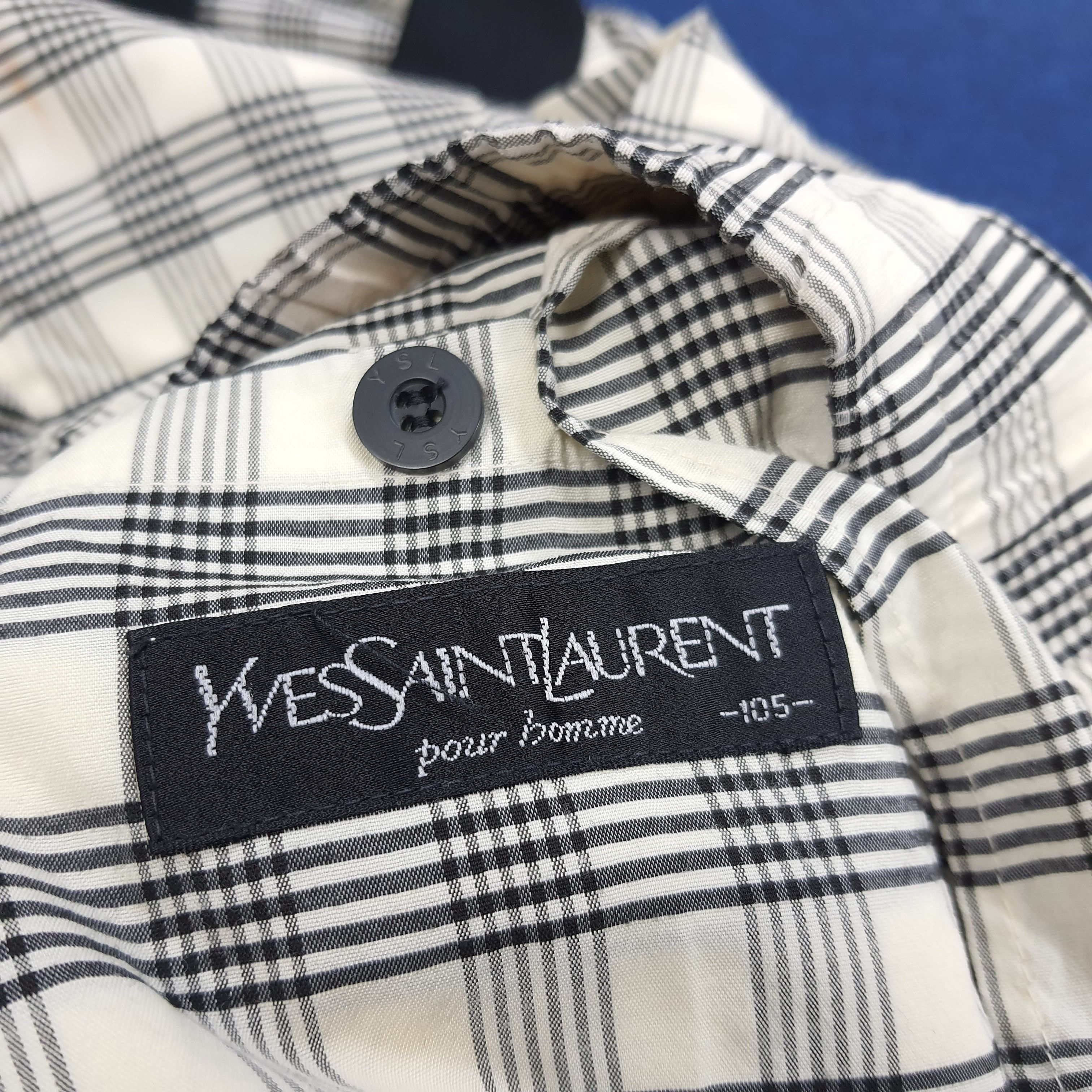 Vintage × Yves Saint Laurent Vintage YSL Yves Saint Laurent Zipper Jacket Size US XL / EU 56 / 4 - 7 Thumbnail