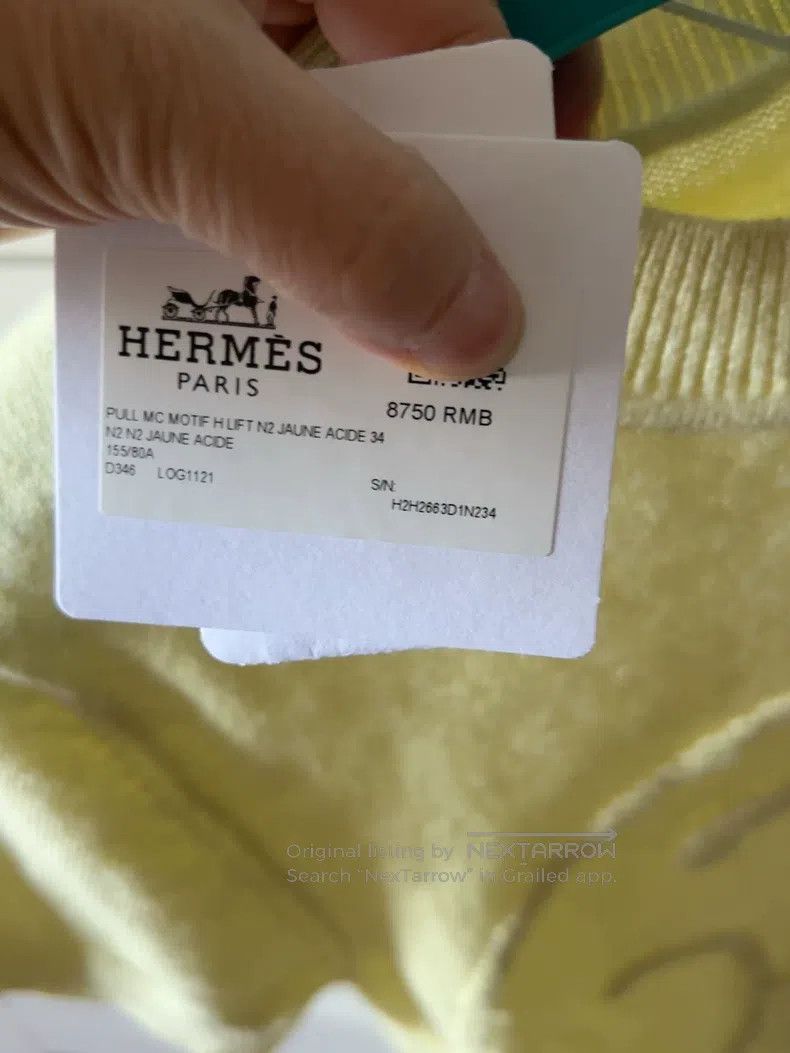 Hermes Hermes Short Sleeve T-Shirts Size XXS / US 00 / IT 34 - 4 Thumbnail