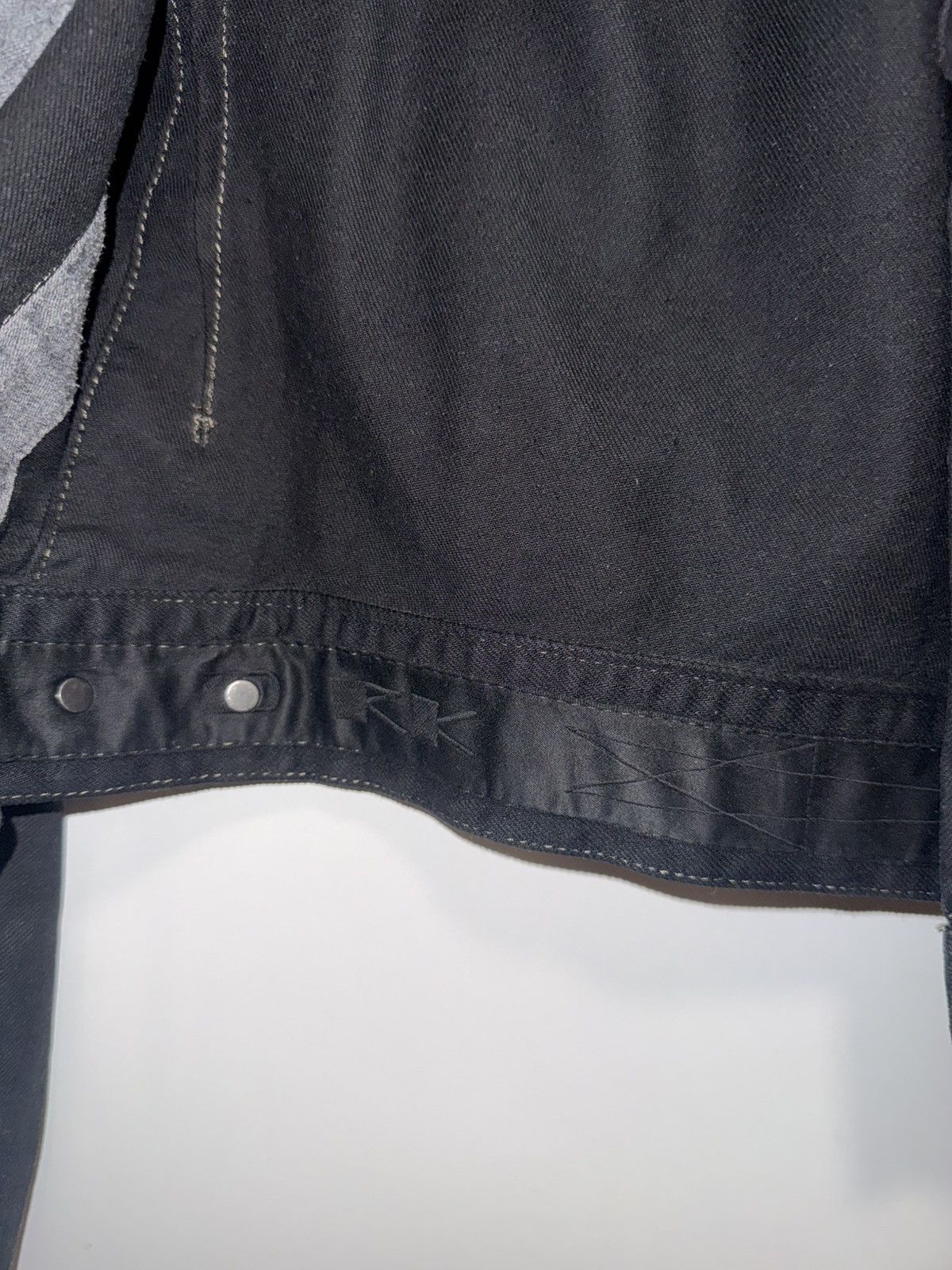 Rick Owens Drkshdw Rick Owens DRKSHDW Olmar & Mirta Denim Jacket ( SOLD ) Size S / US 4 / IT 40 - 8 Thumbnail