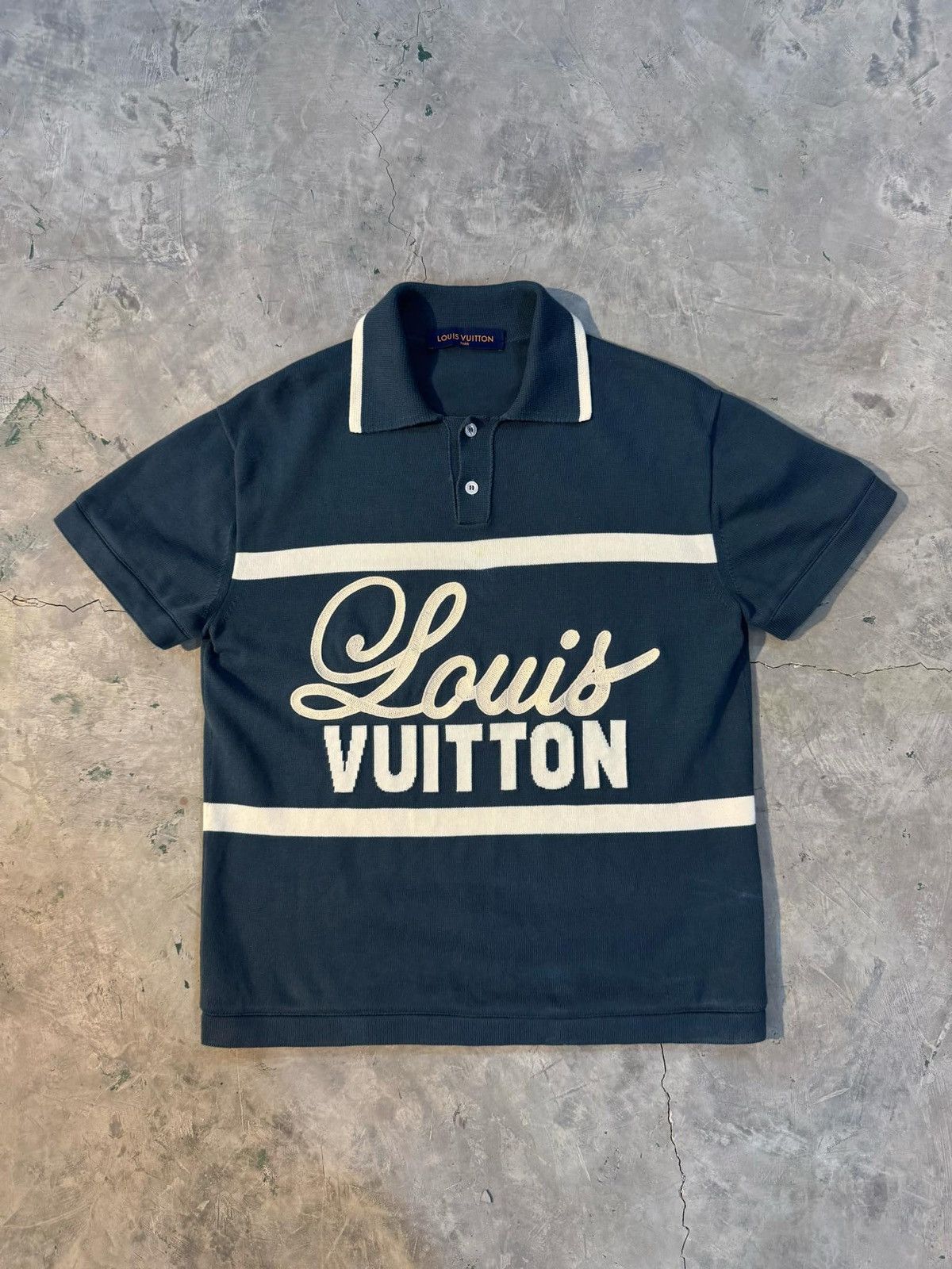 Louis Vuitton Louis Vuitton Cycling Knit Polo Shirt Size US S / EU 44-46 / 1 - 1 Thumbnail