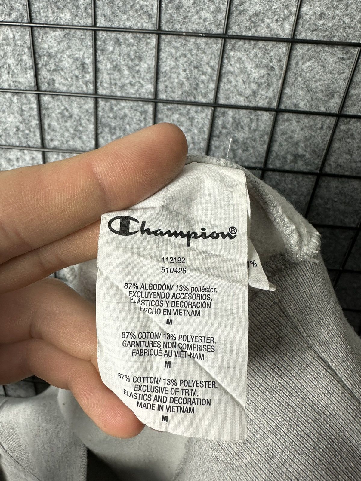 Champion × Vintage Champion Vintage Embroidered Logo Front Sweatshirt Size M Size US M / EU 48-50 / 2 - 7 Thumbnail