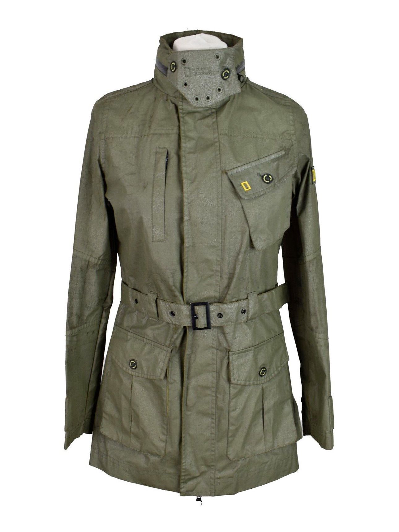 image of Archival Clothing x Outdoor Life National Geographic Raincoat Rmj-001 Tuerin Hero Grenadine in Pale