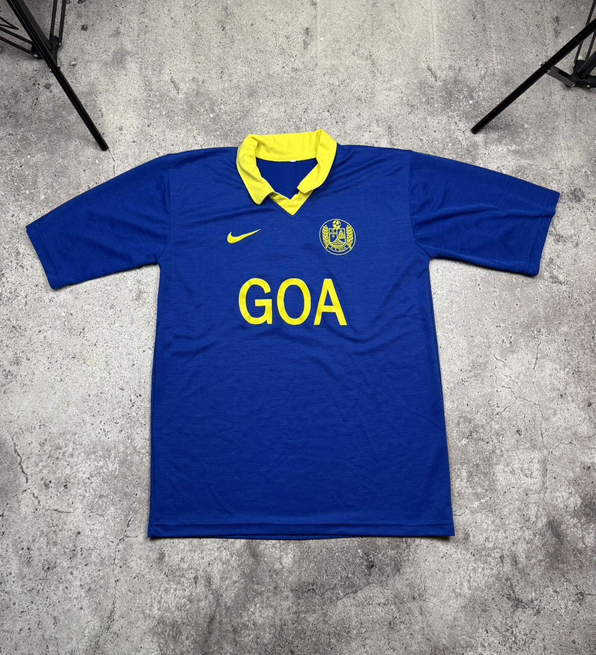 Nike Vintage Nike 90’s Trikot A.F GOA Footbal Soccer Jersey Shirt Size US L / EU 52-54 / 3 - 1 Thumbnail