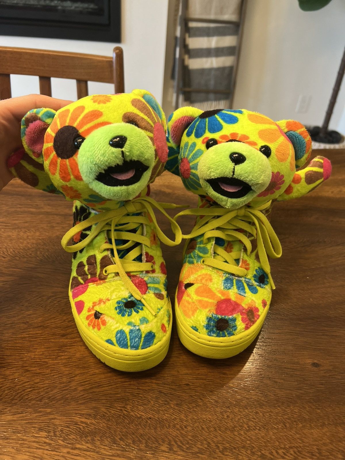 Adidas x Jeremy Scott Barely Worn Flower Power JS Bear