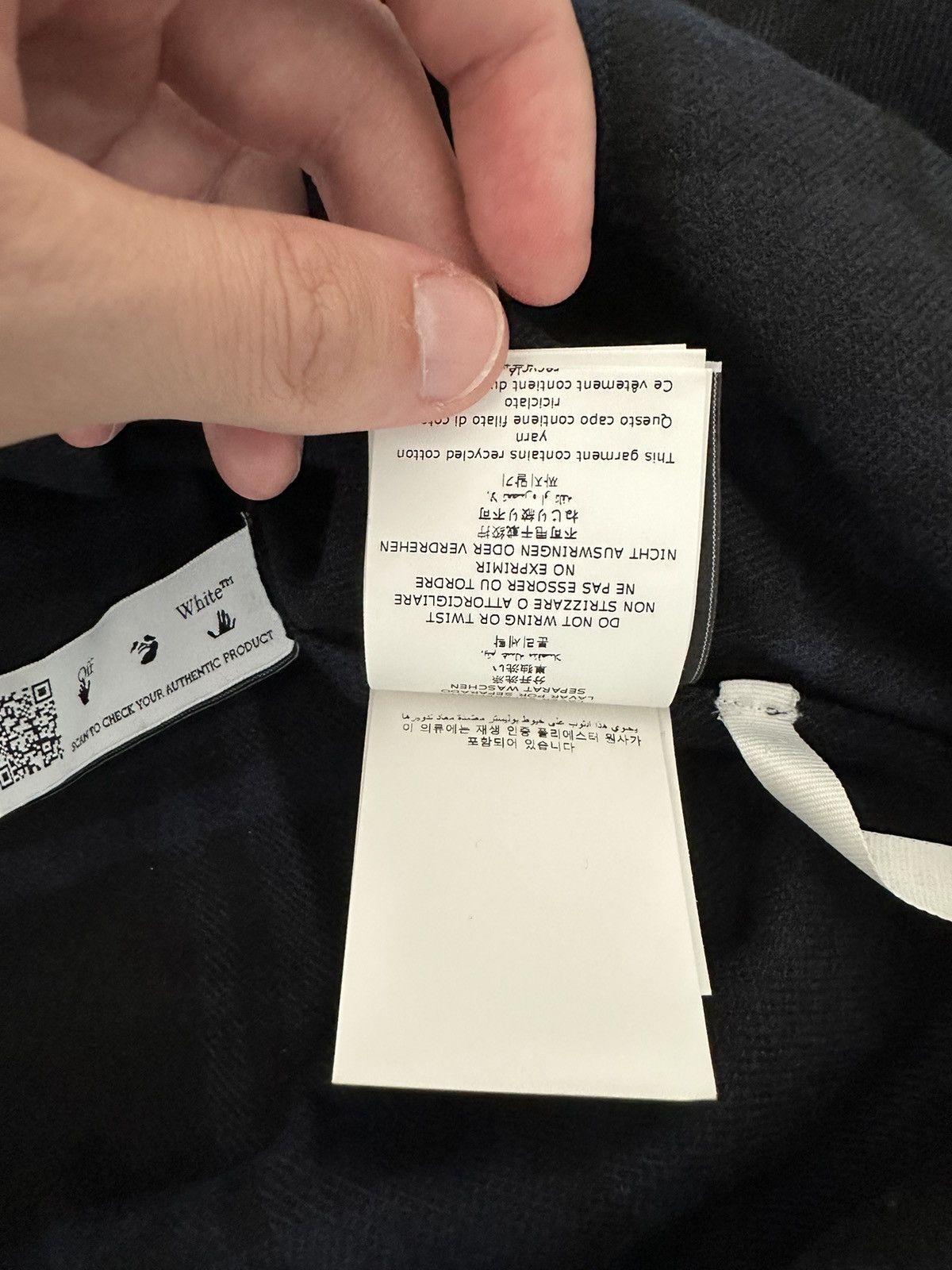 Off-White Off-White Shirt Size US XS / EU 42 / 0 - 14 Thumbnail