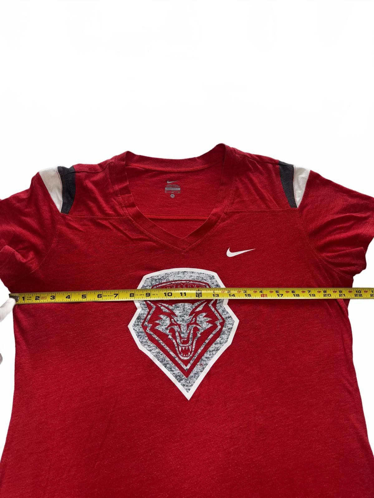 Nike Nike Lobos Red V-Neck T-Shirt - XL Size XL / US 12-14 / IT 48-50 - 8 Thumbnail
