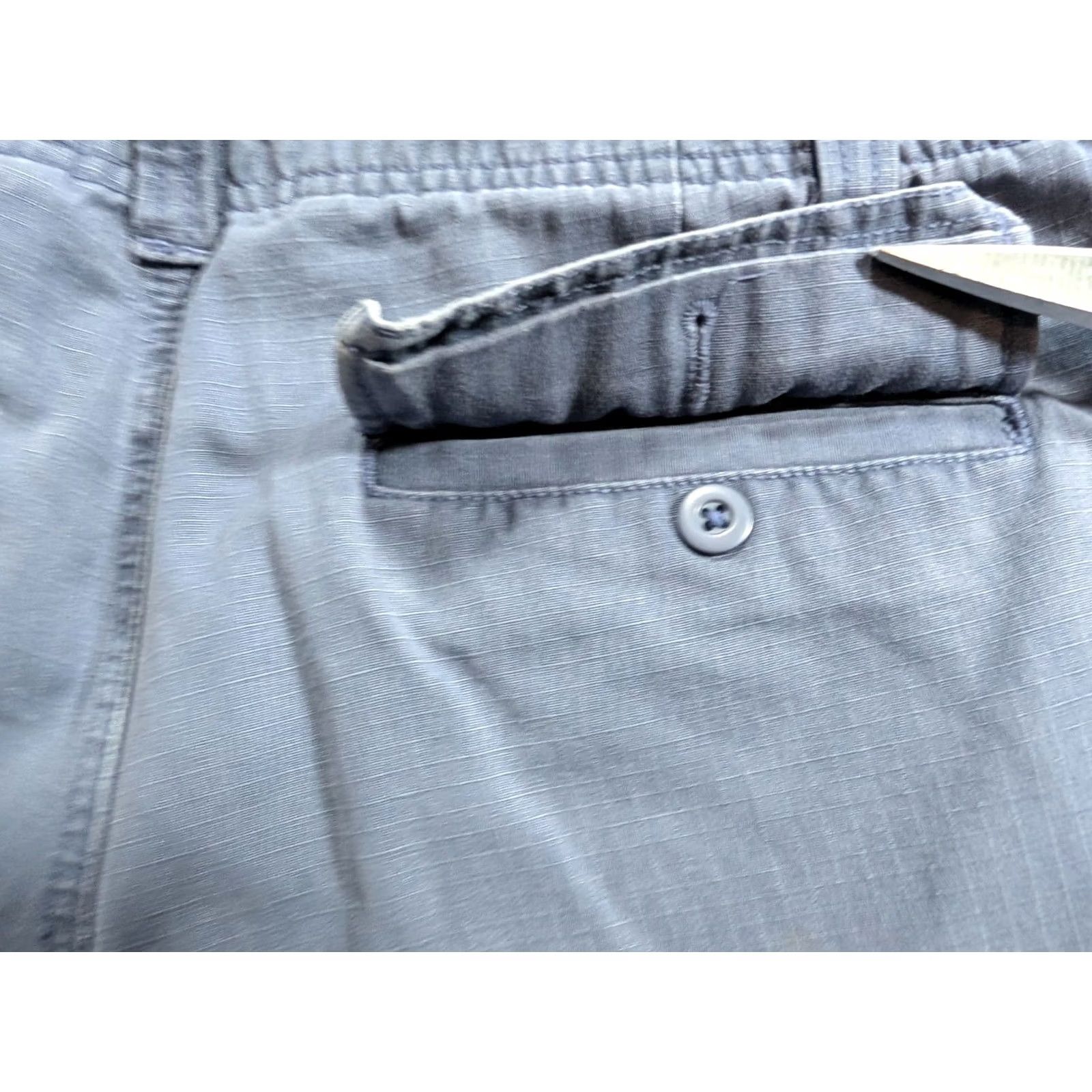 Vintage LL. Bean Ripstop Chino Pants Mens 30 Blue 100% Cotton Hiking Regular Fit Pants Size US 30 / EU 46 - 7 Thumbnail