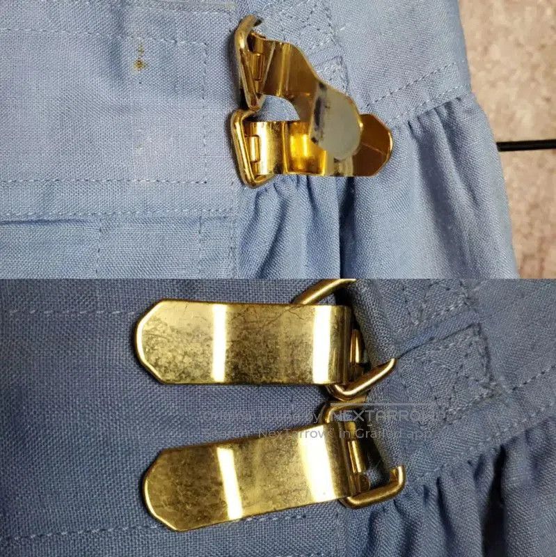 Dior Dior Embroidered Blue A. Size 26" / US 2 / IT 38 - 7 Thumbnail
