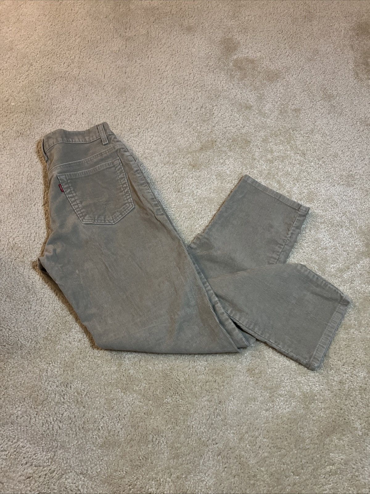 Levi's Levi's Women's 550 Classic Relaxed Stretch corduroy pants Size 32" / US 10 / IT 46 - 1 Thumbnail