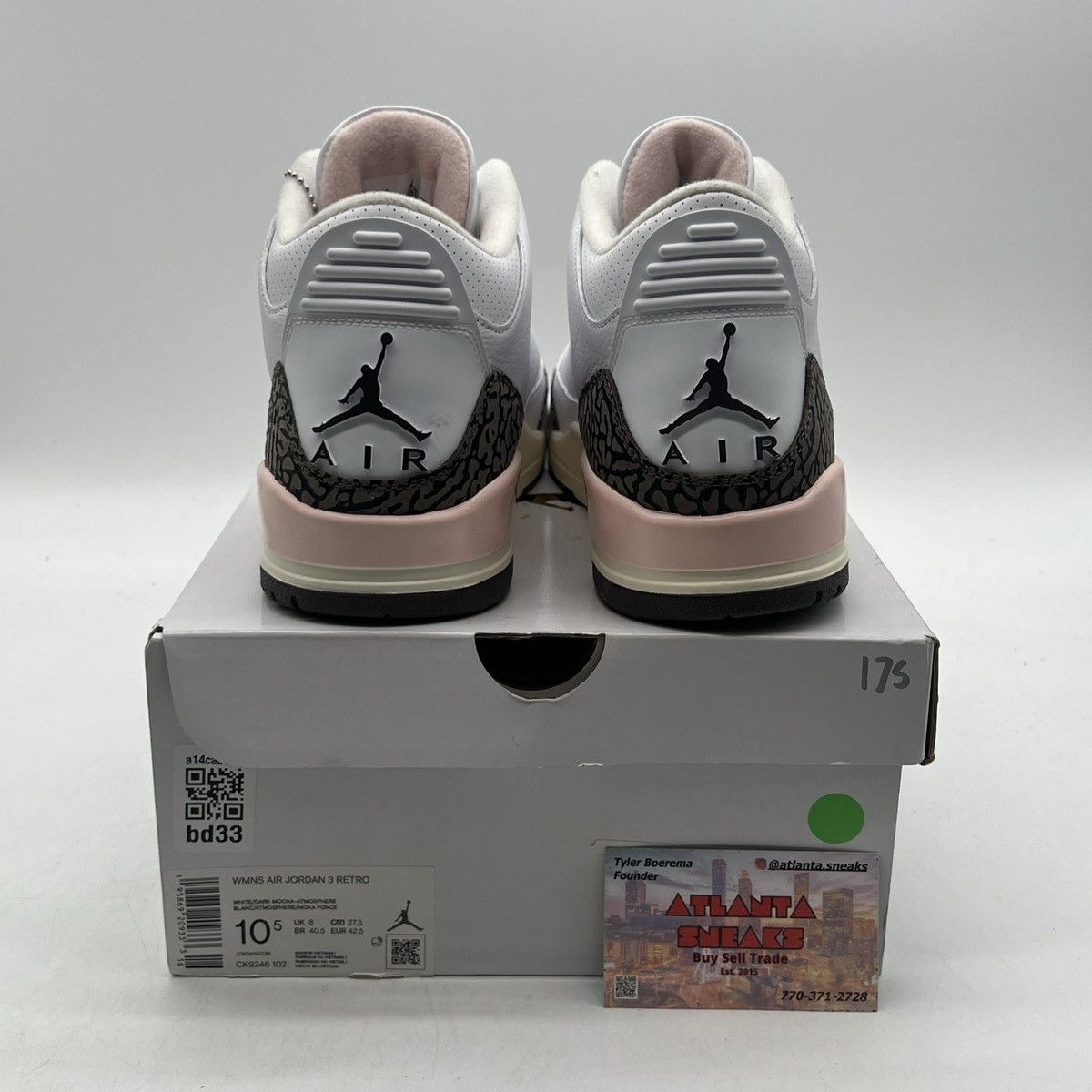 Jordan Brand Wmns air Jordan 3 Neapolitan Size US 10.5 / IT 40.5 - 3 Thumbnail
