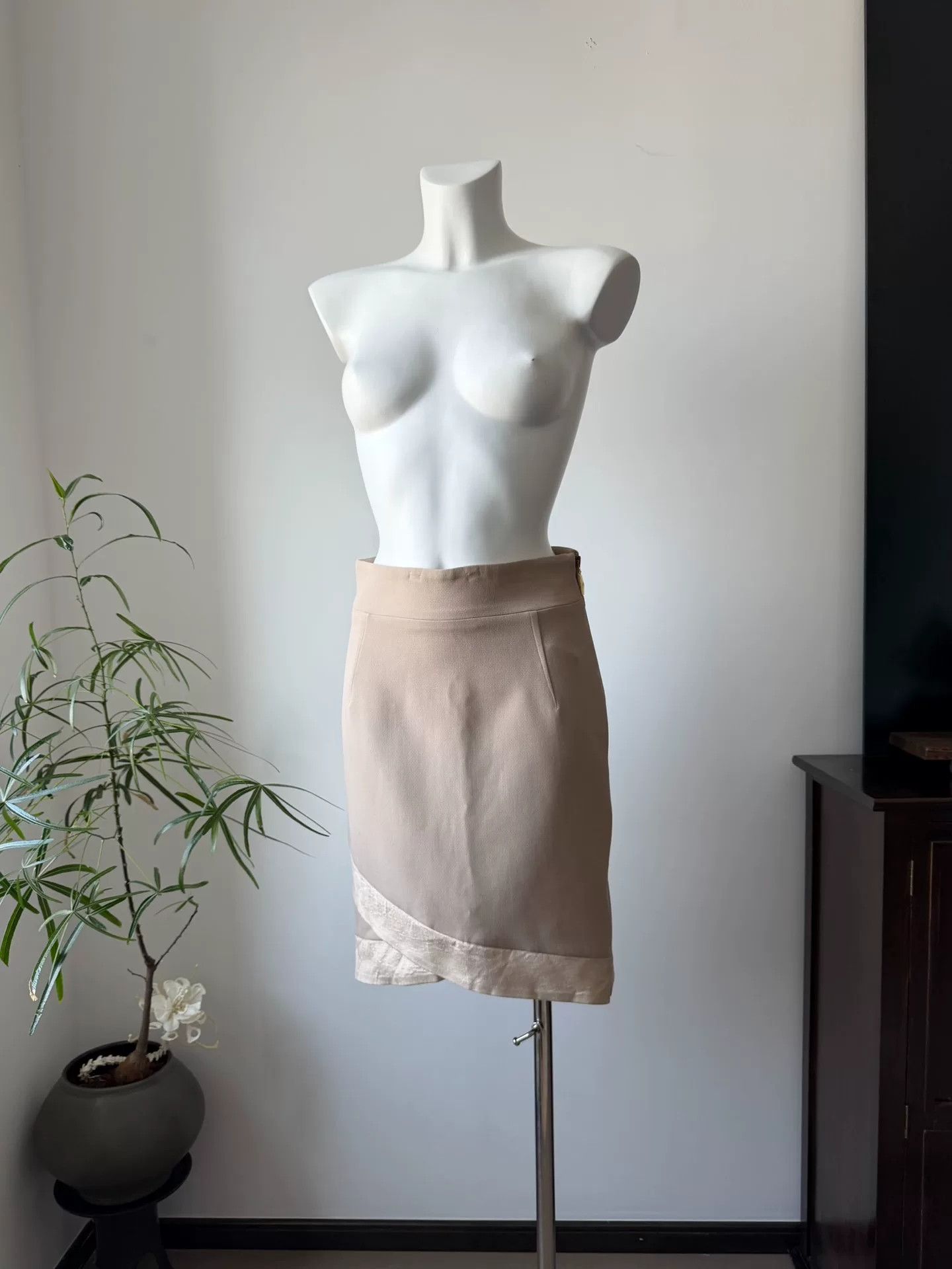 Roberto Cavalli Roberto Cavalli Color Block Pencil Skirt Size 35" - 1 Thumbnail
