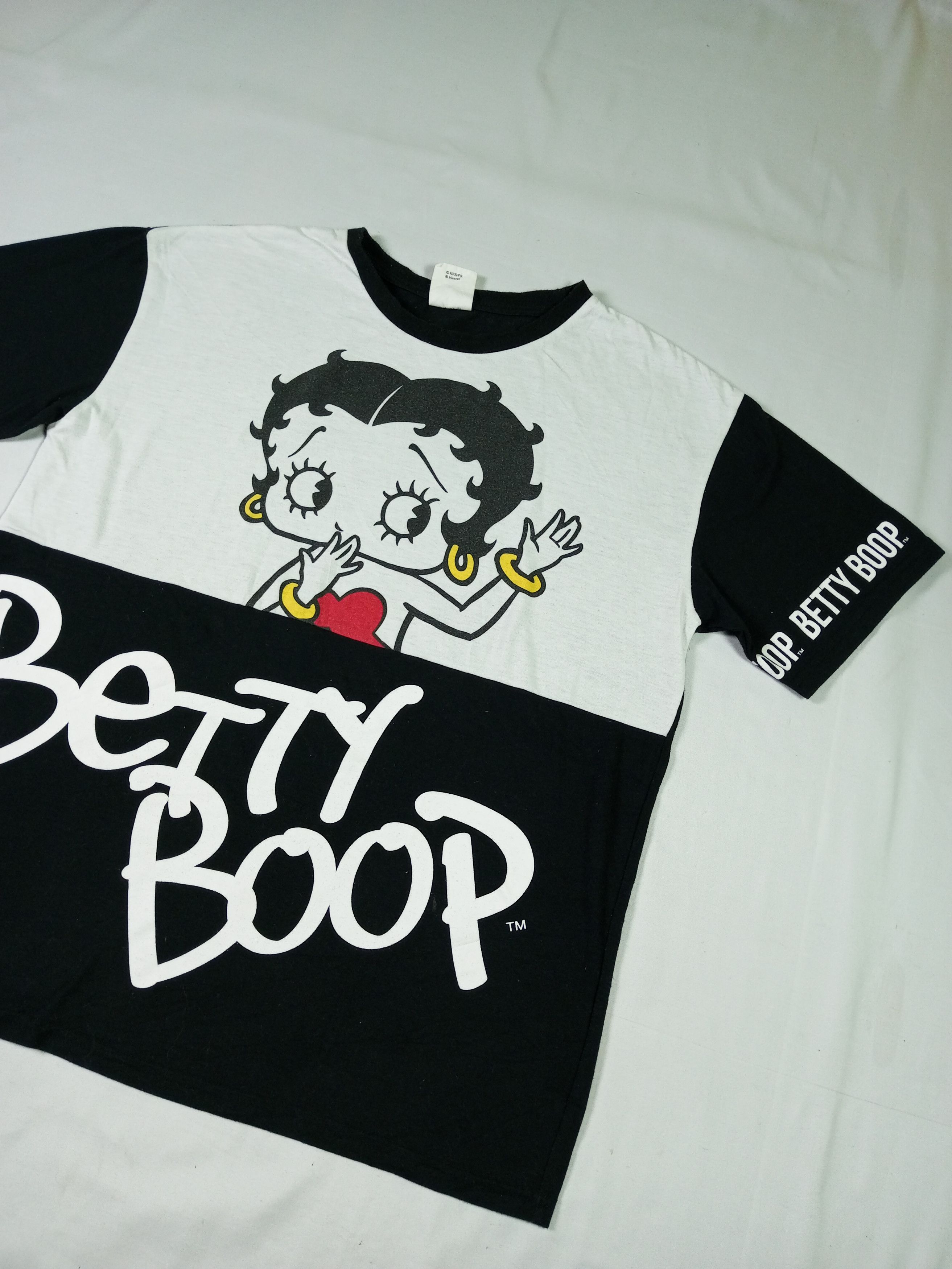 Vintage VINTAGE BETTY BOOP X DENIFITS T-SHIRT Size US L / EU 52-54 / 3 - 2 Thumbnail