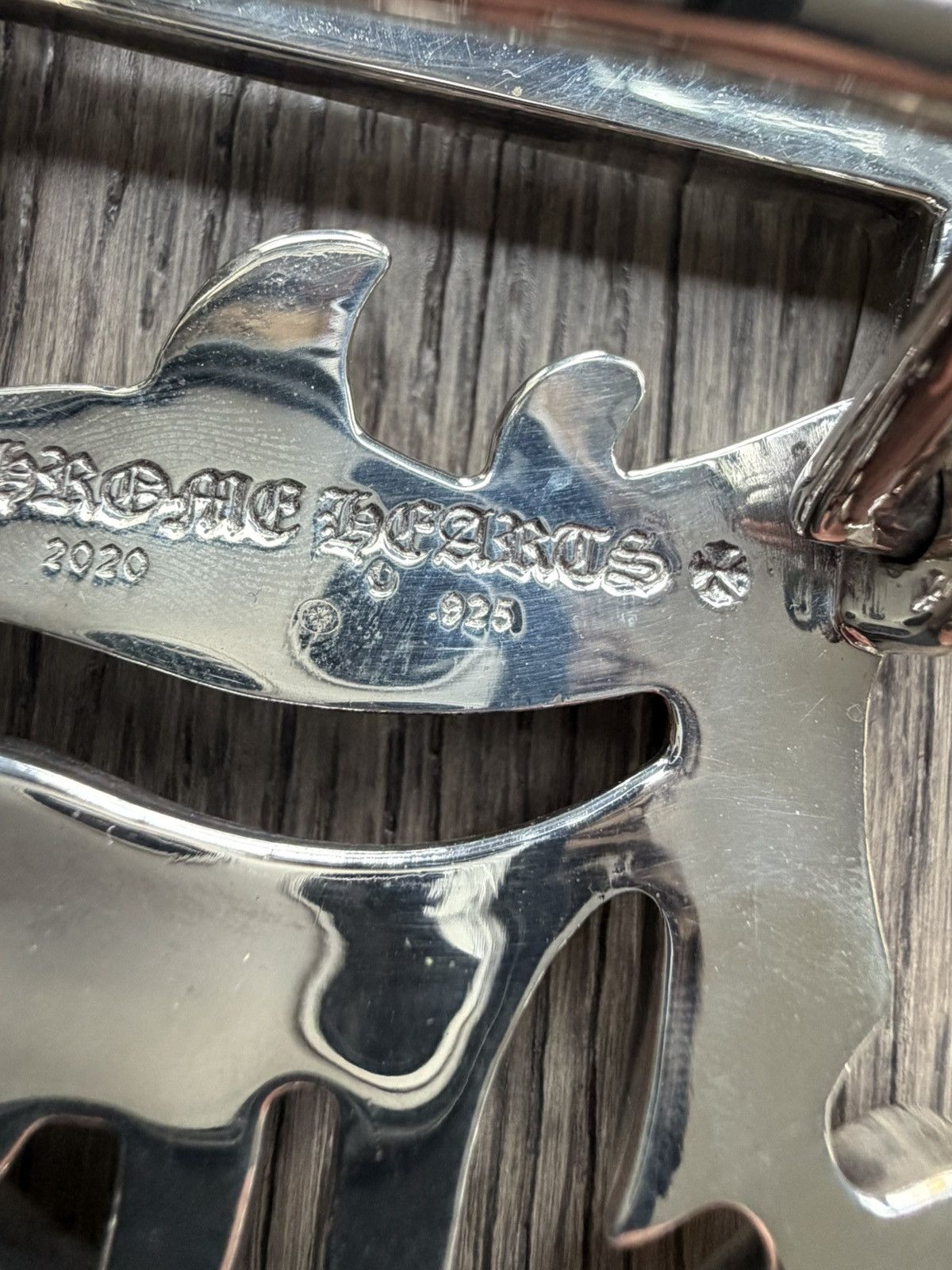 Chrome Hearts Chrome Hearts CH Logo Silver Belt Buckle Size ONE SIZE - 7 Thumbnail