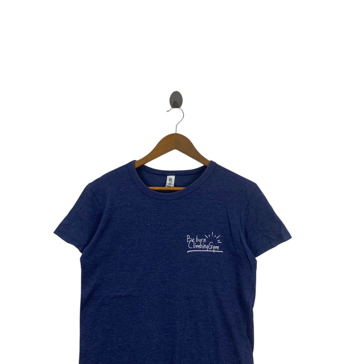 Born BE BORN CLIMBING GYM Hiking Outdoor Slow Climb Tee Shirt Top Size S / US 4 / IT 40 - 2 Thumbnail