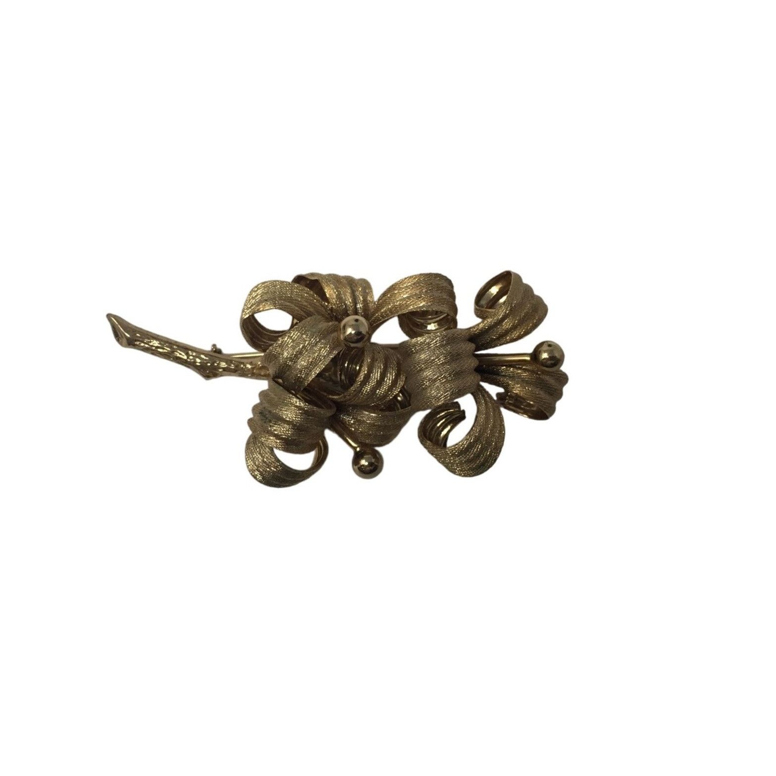 Other Vintage Gold Toned Brooch Pin- 3 inches long Size ONE SIZE - 1 Thumbnail