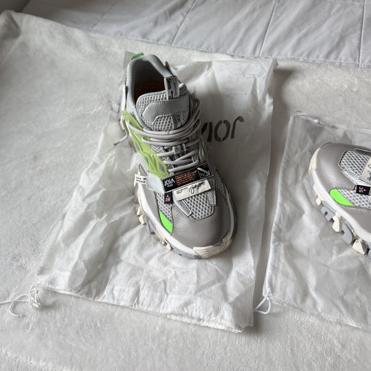 Other Joia Paris Grey Sneakers Size US 10 / EU 43 - 3 Thumbnail