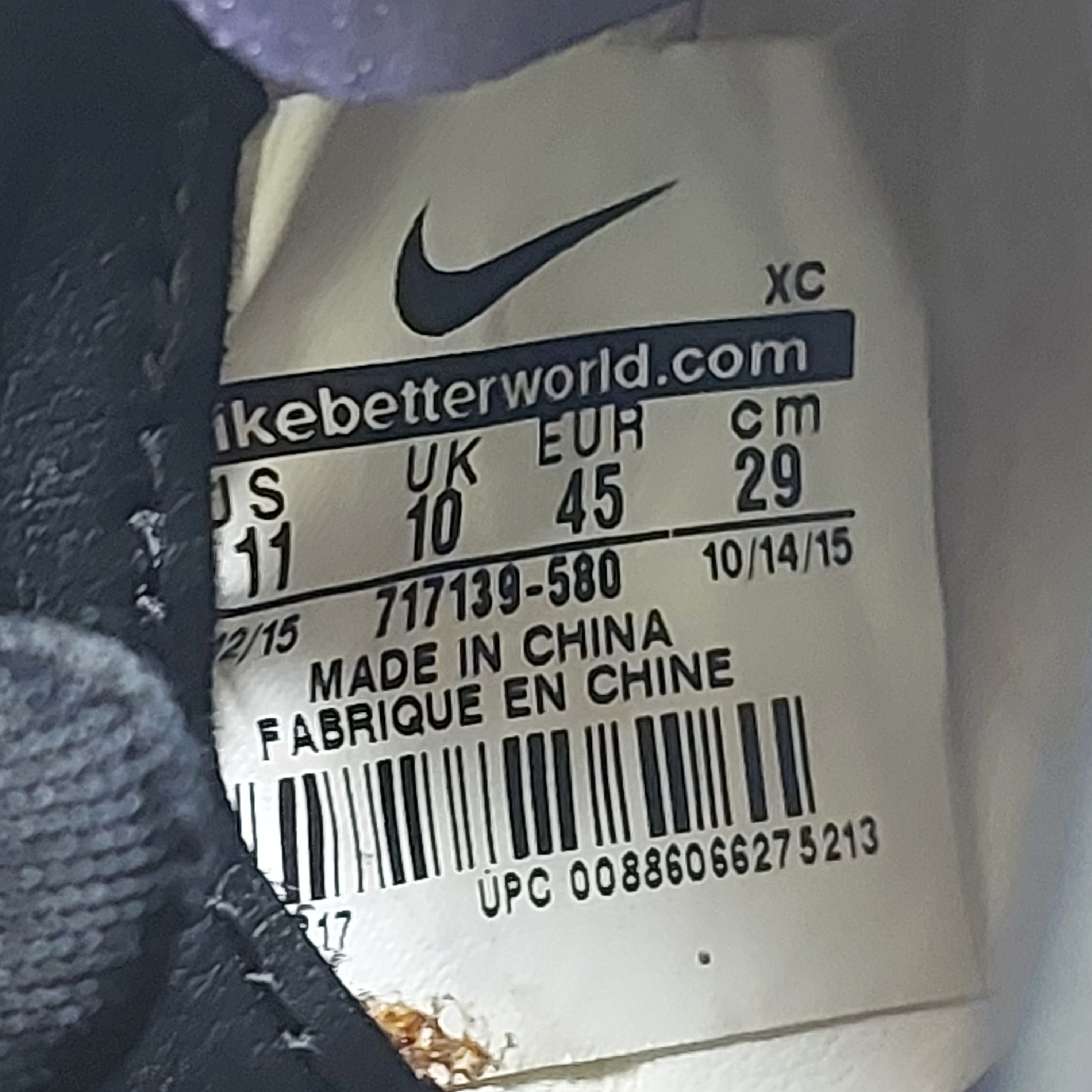 Nike Mercurial Vapor X Elite AG-PRO 717139-580 US11 UK10 29CM Size US 11 / EU 44 - 13 Thumbnail