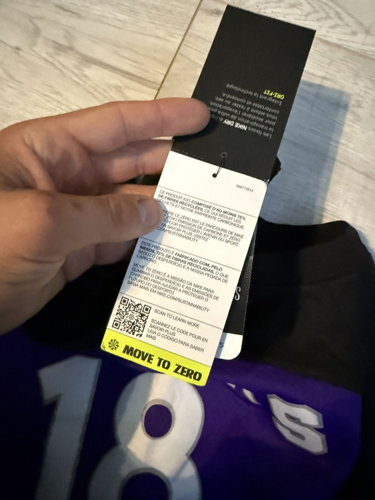 Nike BNWT Nike Toronto Raptors Yuta Watanabe 2021 Earned Swingman Size US M / EU 48-50 / 2 - 5 Thumbnail