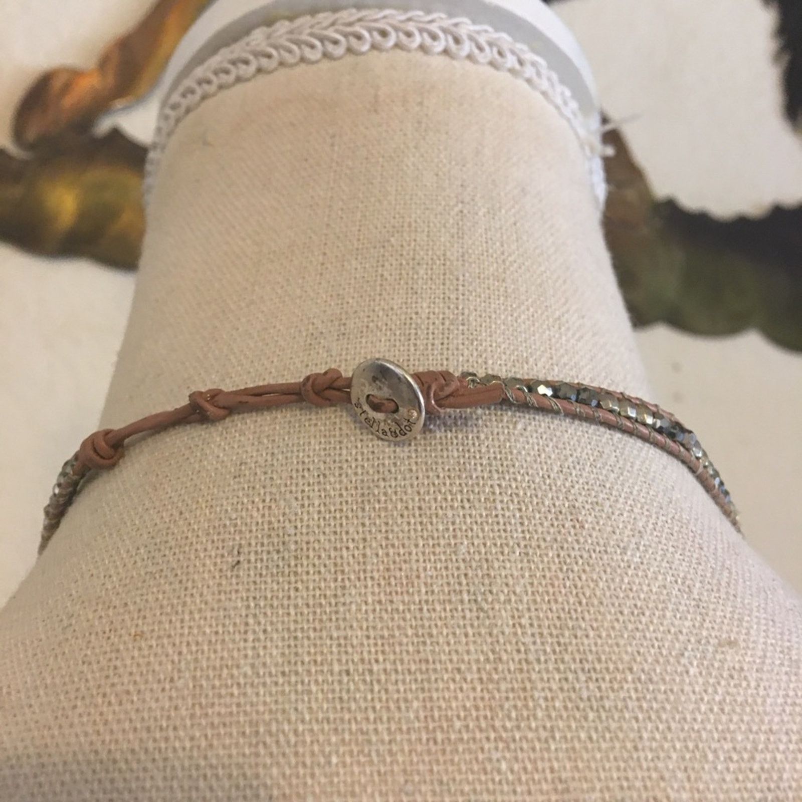 Jewelry Stella & Dot braided cord sparkle bead necklace Size ONE SIZE - 5 Thumbnail