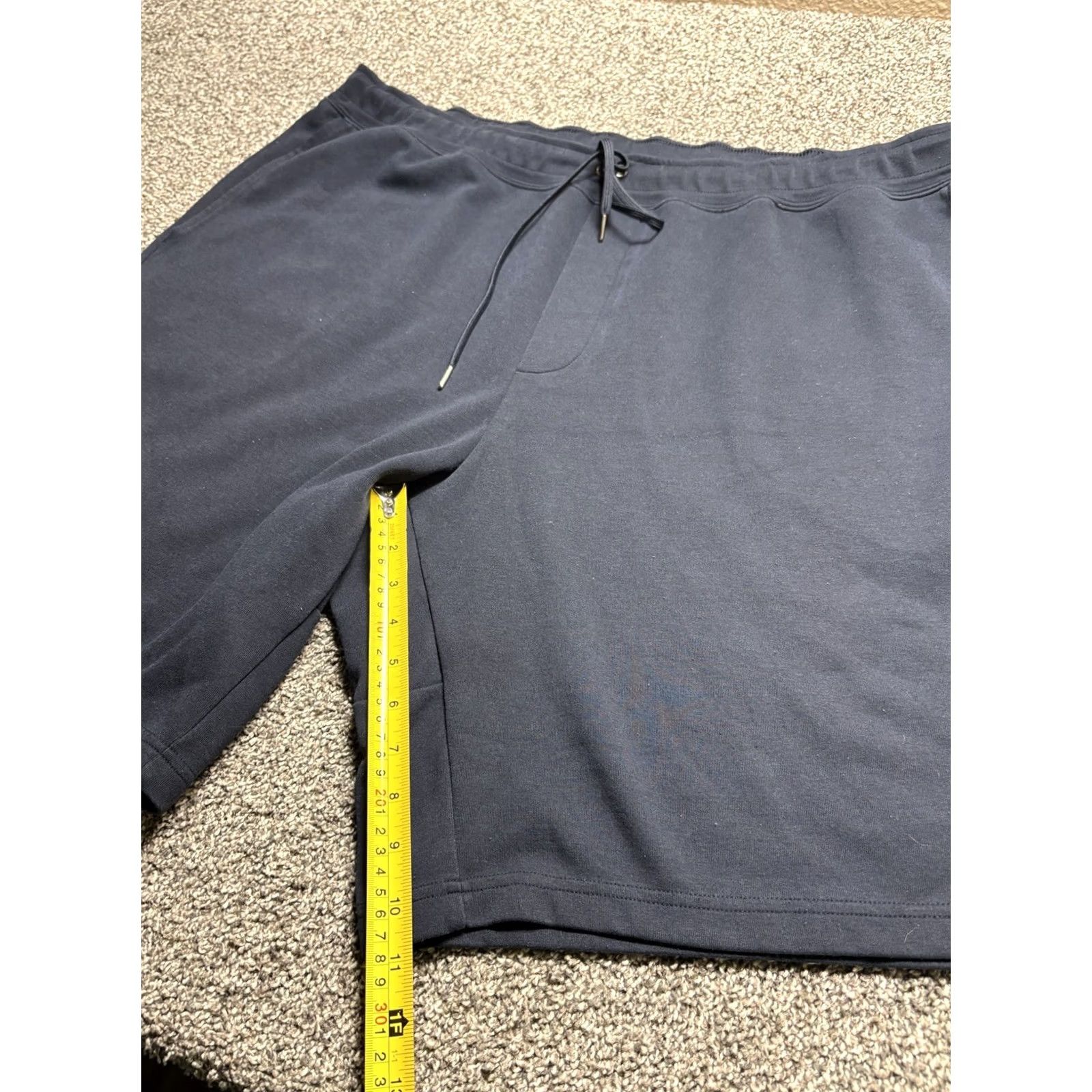 Polo Ralph Lauren Polo Ralph Lauren Double Knit Sweat Shorts Big Tall Blue Drawstring Pony Mens Size US XXL / EU 58 / 5 - 4 Thumbnail