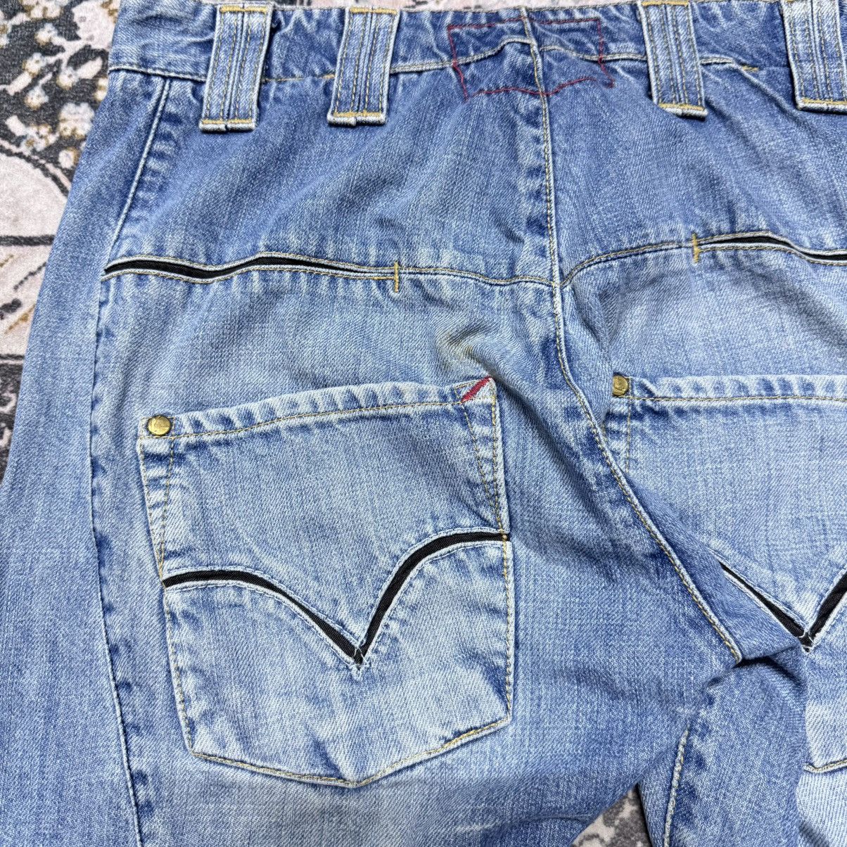 Levi's Vintage Levis Engineered Denim Flare Jeans Ankle Zip Size US 29 - 10 Thumbnail