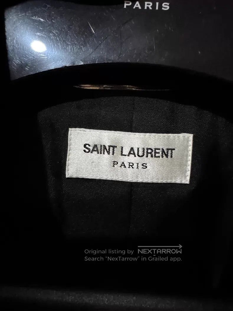 Saint Laurent Paris Saint Laurent Paris Black and Gold Camel Hair Men's Suit C Size US L / EU 52-54 / 3 - 5 Thumbnail