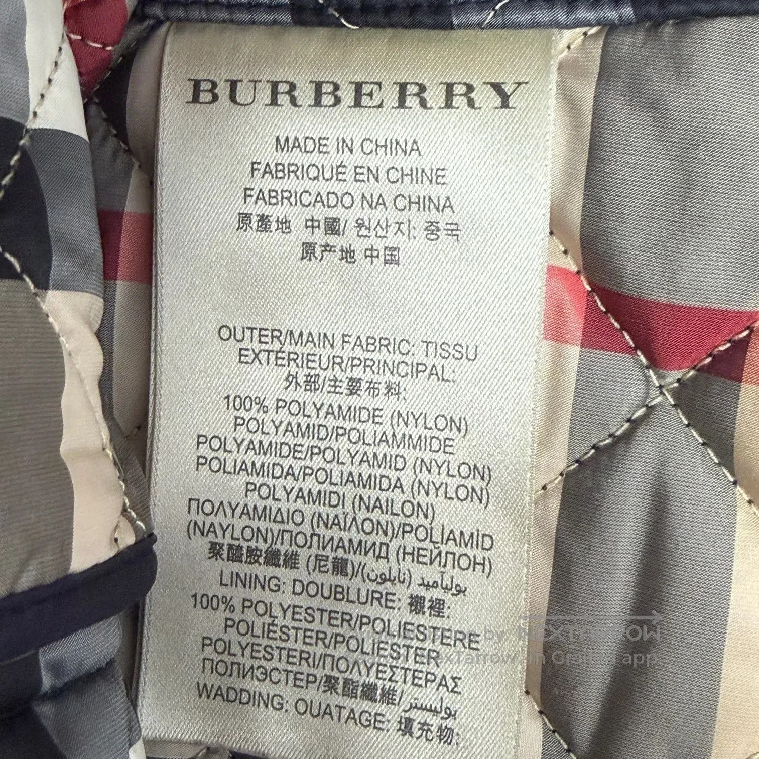 Burberry Burberry Quilted Cotton Jacket| Size XS / US 0-2 / IT 36-38 - 5 Thumbnail