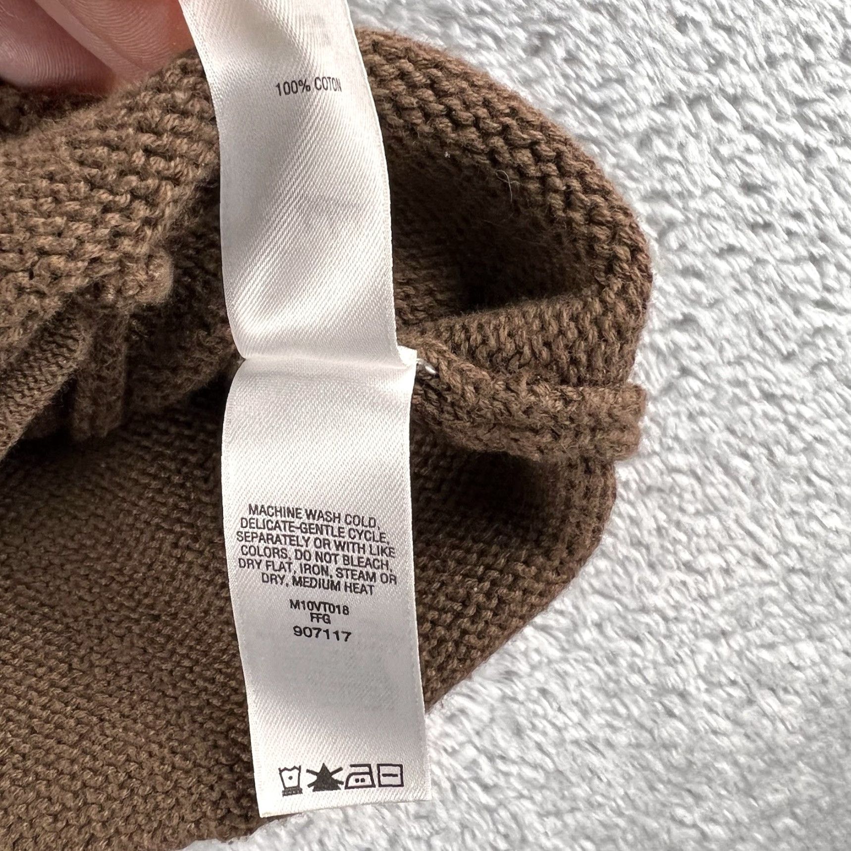 Vintage Cabela's Sweater Vest Mens Medium Brown Full Zip Knitted 100% Cotton Casual Pockets Size US M / EU 48-50 / 2 - 4 Thumbnail
