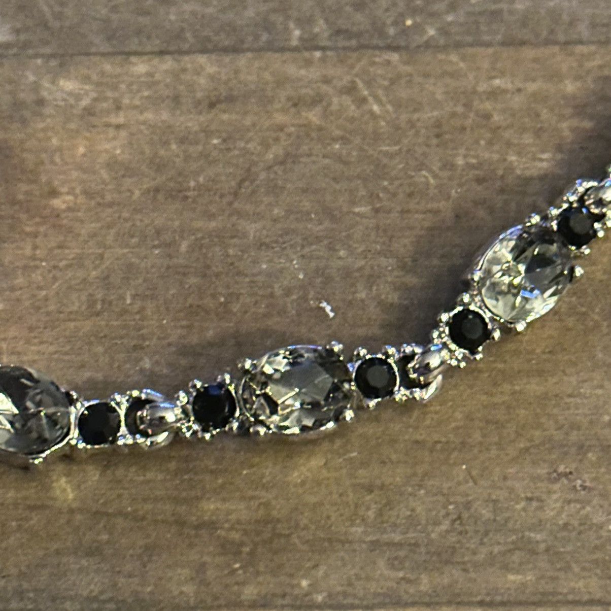 Other Smokey quartz and black rhinestone necklace Size ONE SIZE - 5 Thumbnail