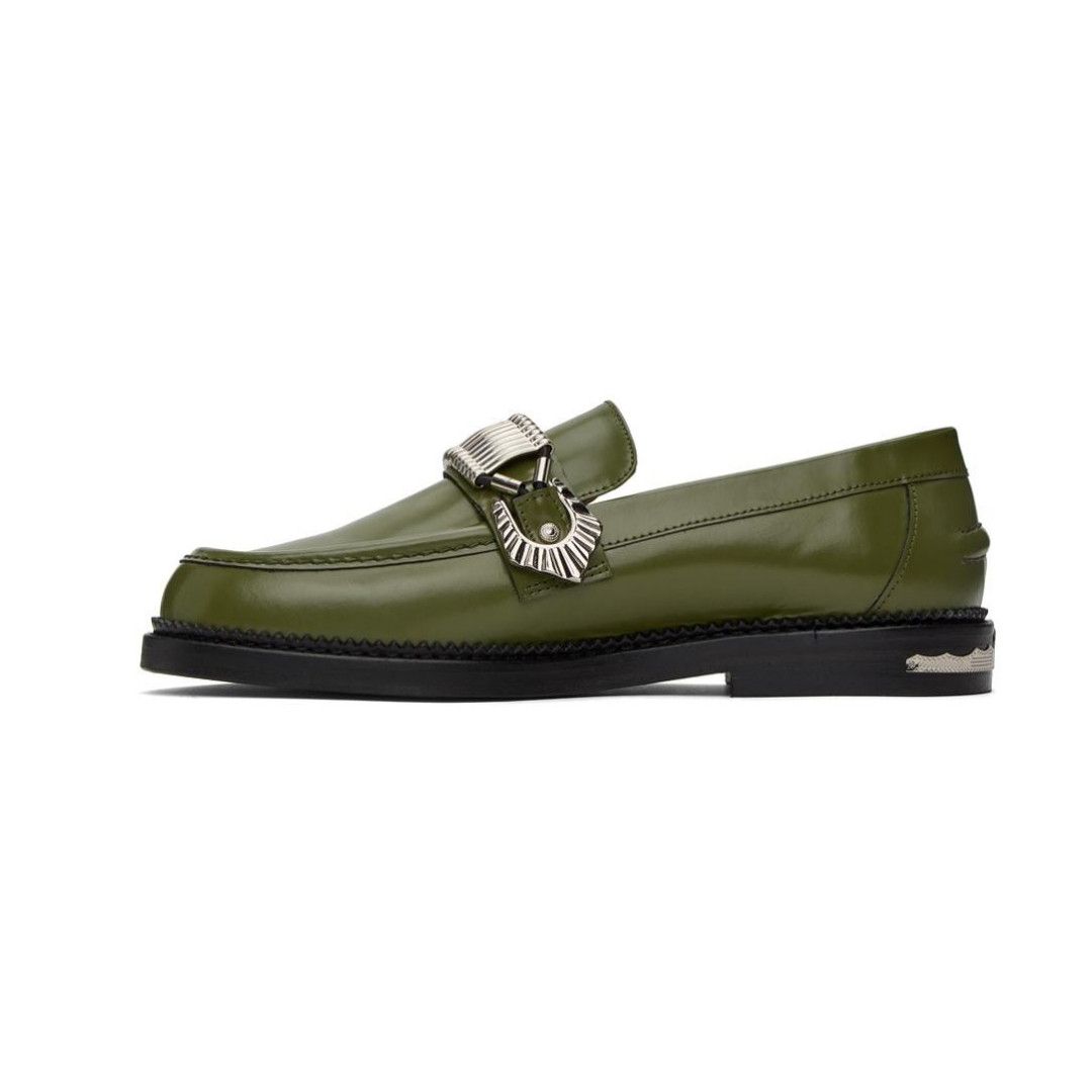 Toga o1mle0325 Aj1186 Loafers in Khaki Polido Size US 7 / EU 40 - 3 Thumbnail