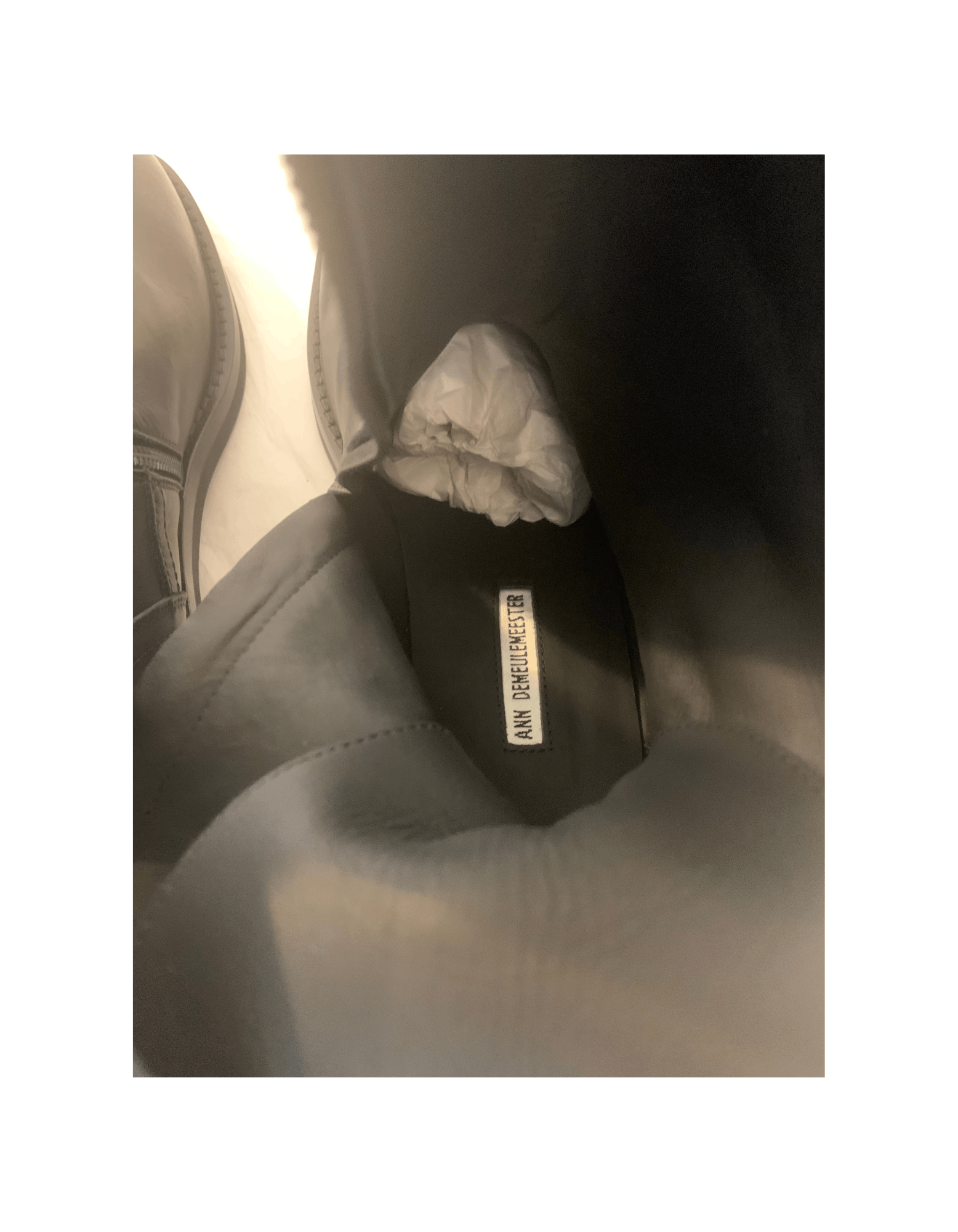 Ann Demeulemeester VITELLO OLIO NERO Size US 10 / EU 43 - 19 Thumbnail
