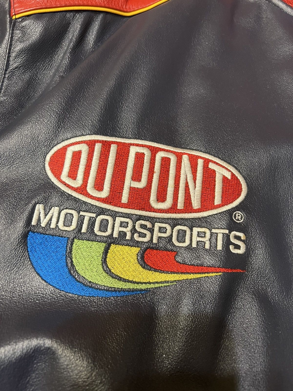 Jeff Hamilton × NASCAR Nascar leather jacket by Jeff Hamilton,Champion Jeff Gordon Size US L / EU 52-54 / 3 - 10 Thumbnail