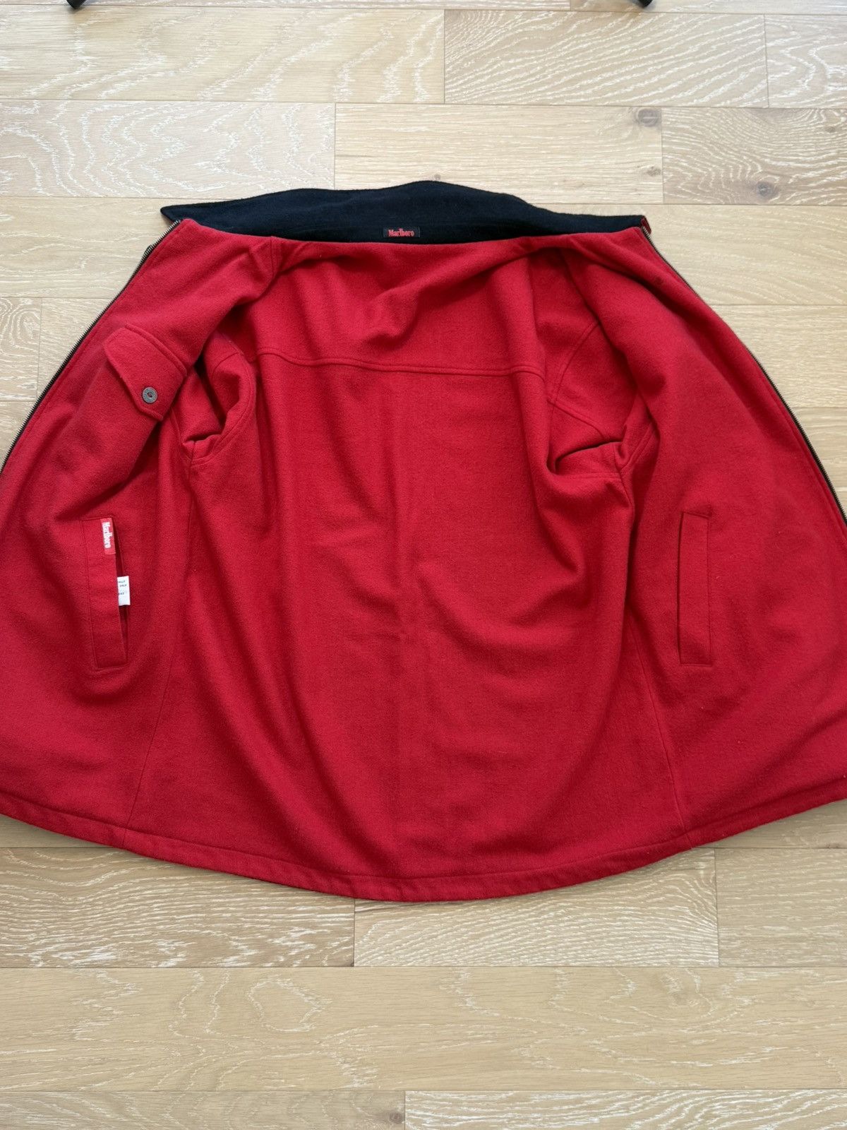 Marlboro Reversible Marlboro Wool Zip Jacket Size US M / EU 48-50 / 2 - 12 Thumbnail