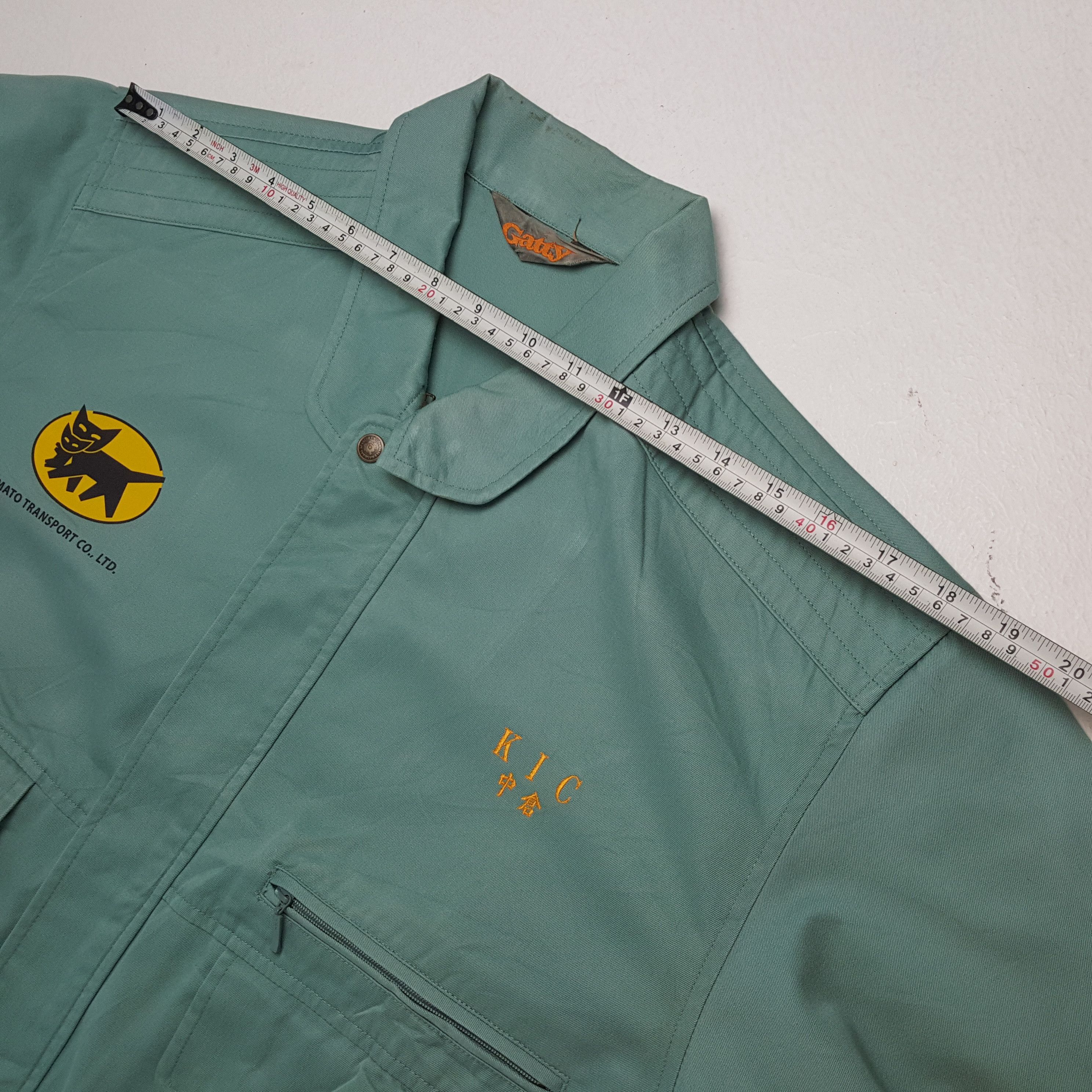 Vintage YAMATO TRANSPORT Japanese Workwear Style Custom Jacket Size US M / EU 48-50 / 2 - 5 Thumbnail