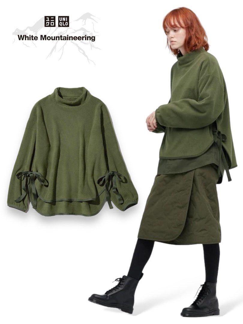 Uniqlo × White Mountaineering WHITE MOUNTAINEERING UT FLEECE OVERSIZED MOCK NECK PULLOVER Size 3XL / US 20-22 - 3 Thumbnail