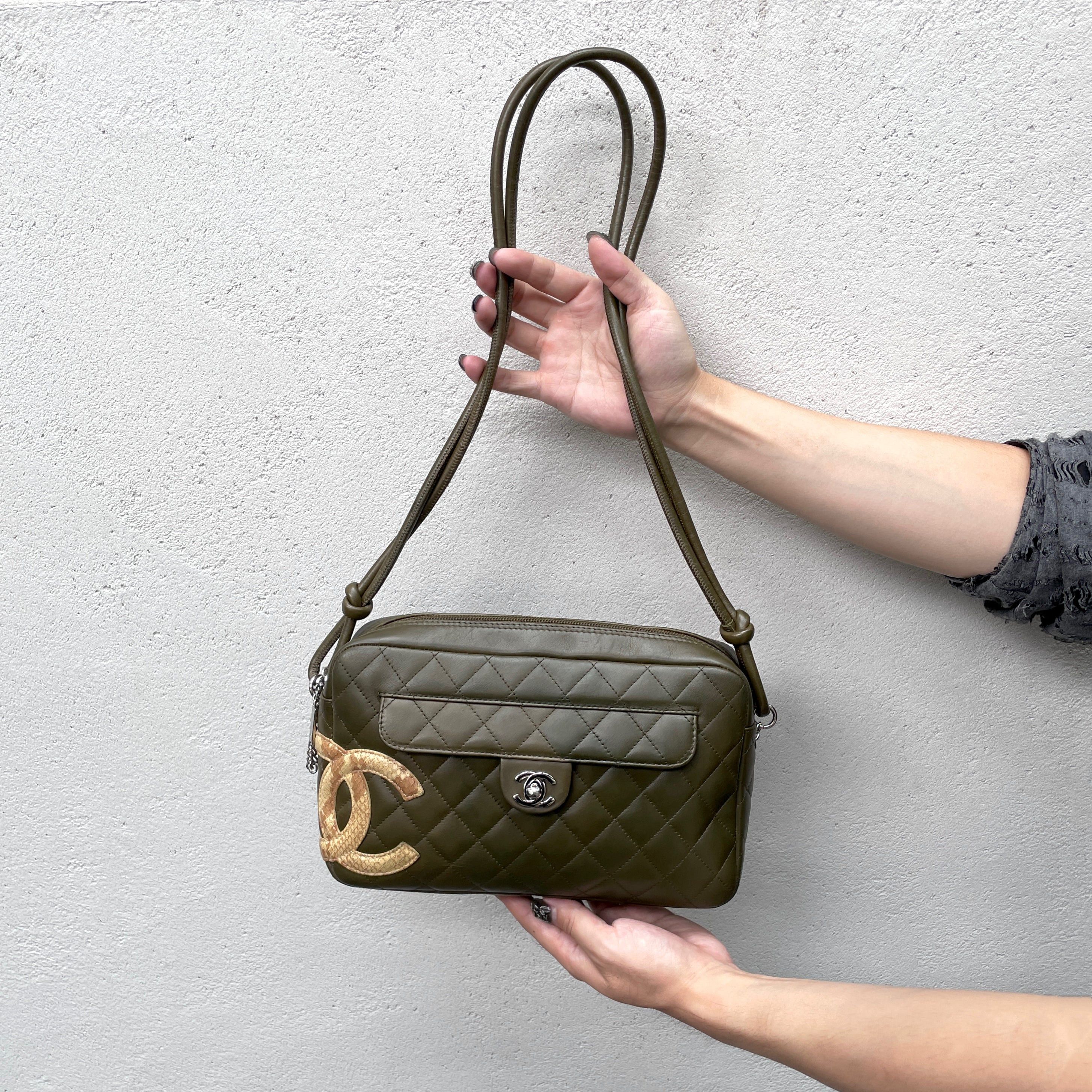 Chanel Chanel Cambon Line Python Coco Mark Shoulder Bag Size ONE SIZE - 1 Thumbnail