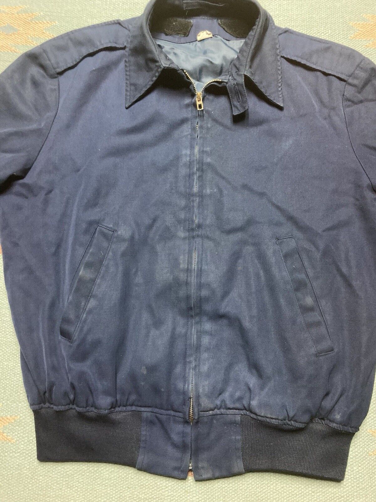 Vintage VTG USAF Air Force patriot work jacket lightweight bomber L Size US L / EU 52-54 / 3 - 3 Thumbnail