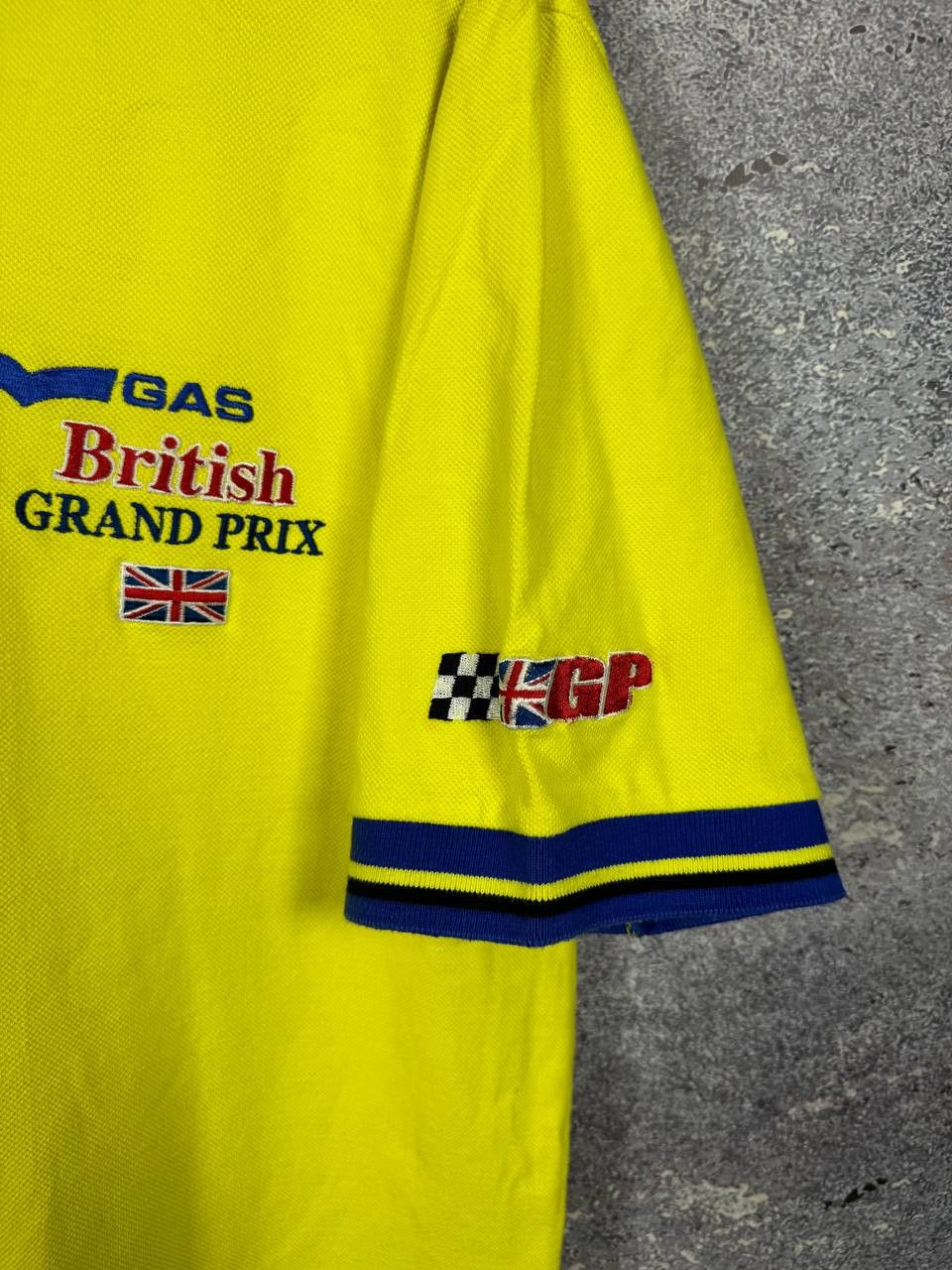 Vintage Vintage GAS British Grand Prix Donington Motorcycle Racing Size US L / EU 52-54 / 3 - 7 Thumbnail