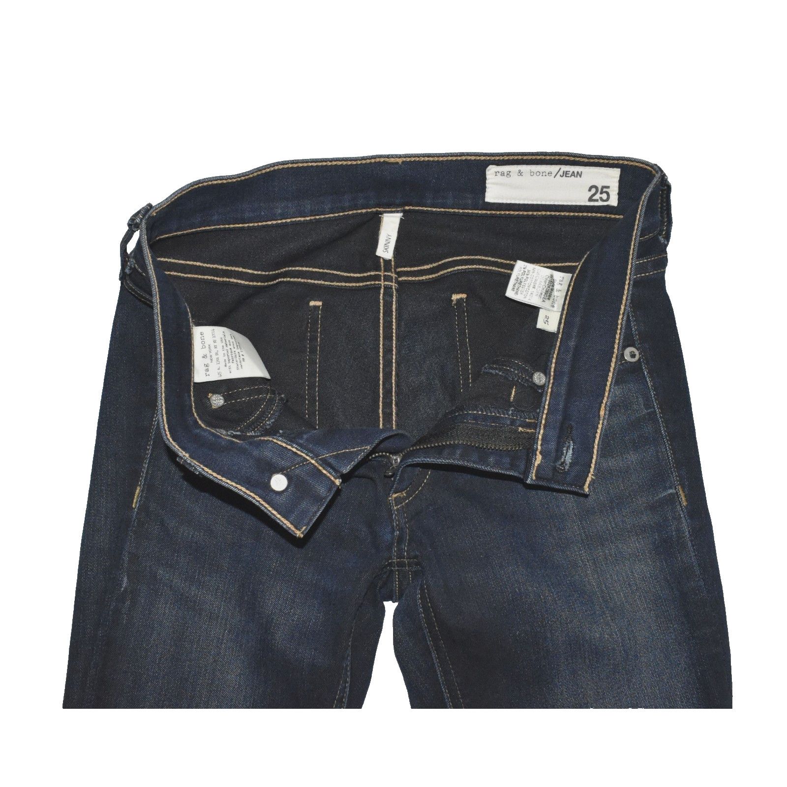 Rag & Bone RAG & BONE Dearborn Slim Skinny Jeans W1502K089DEA Size 25 Size 25" / US 0 / IT 36 - 3 Thumbnail