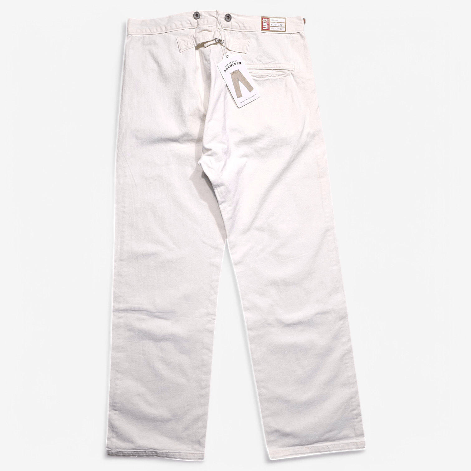 Levi's Vintage Clothing NWT LVC Levi's Vintage Clothing 1880s Chino Pants Repro SS23 Size US 34 / EU 50 - 6 Thumbnail