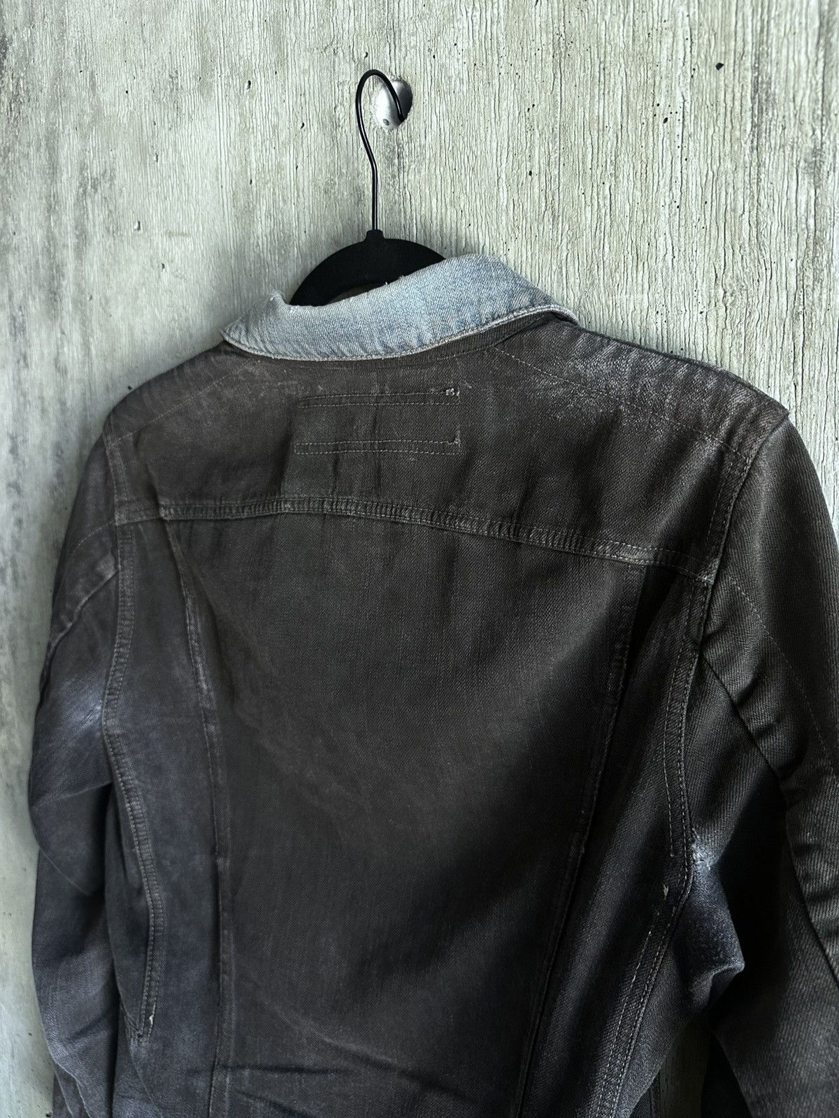 Rick Owens × Rick Owens Drkshdw RICK OWENS DENIM JACKET ARCHIVE WASHED DYE FW06 DUSTULATOR Size US M / EU 48-50 / 2 - 5 Thumbnail